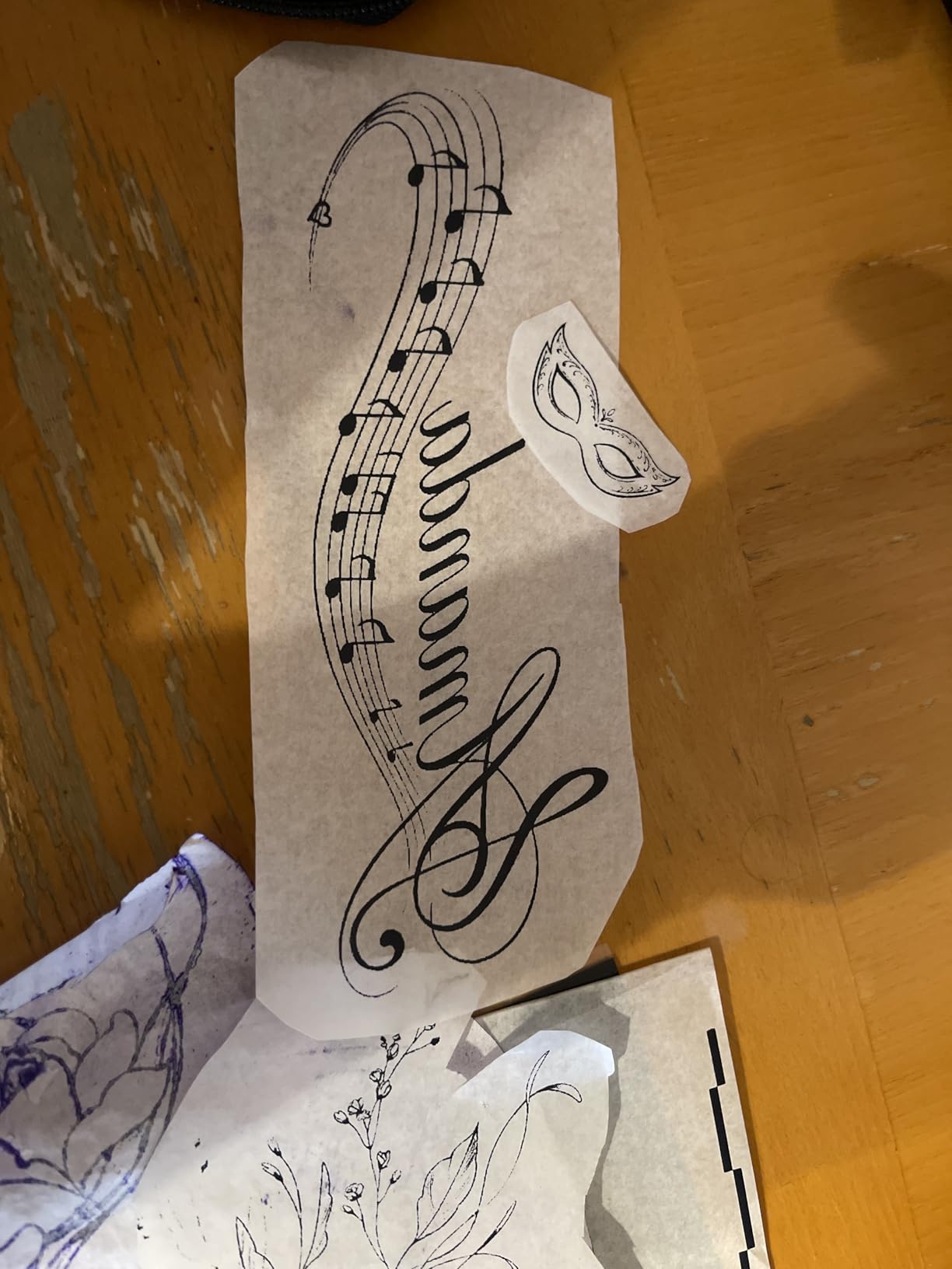 Itari A886 Tattoo Stencil Printer Kit for Beginners, Tattoo Printer with 10 Pcs Transfer Paper, Stencil Printer for Use with Tattoo Gun, Wireless Tattoo Machine Compatible with Phone/IPad/PC customer photo 1