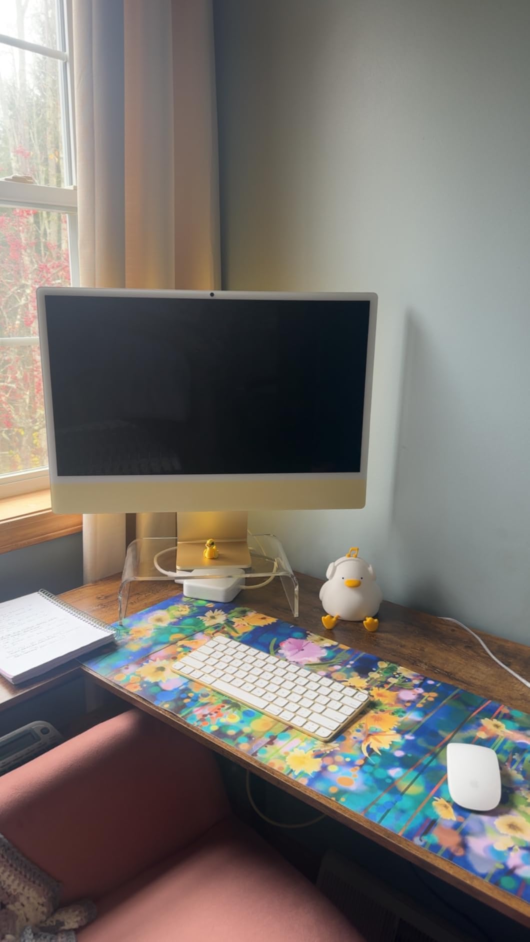 2024 iMac All-in-One Desktop Computer with M4 chip with 10-core CPU and 10-core GPU: Built for Apple Intelligence, 24-inch Retina Display, 16GB Unified Memory, 256GB SSD Storage; Silver customer photo 2