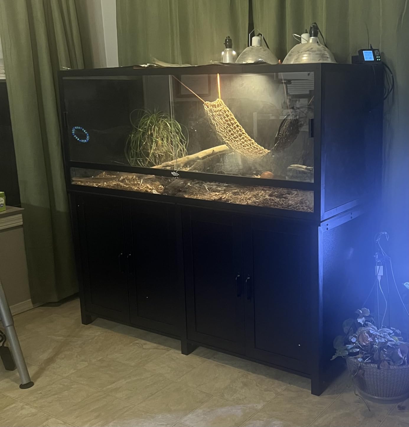 GDLF 100-150 Gallon Fish Tank Stand, 120 Gallon Tank Stand with 60