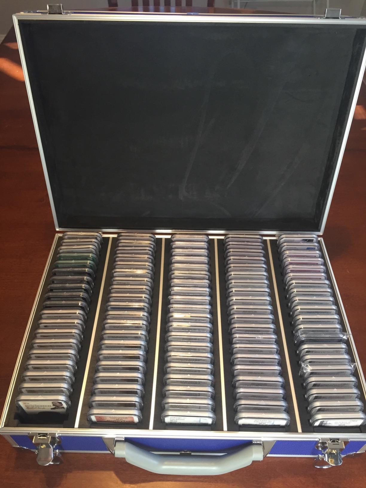 Ursae Minoris Elite Black Aluminum Display-top Box for 115 Certified or Certified-Style Coin Holders NGC, PCGS, ANACS, Elite, Lighthouse, BCW customer photo 2