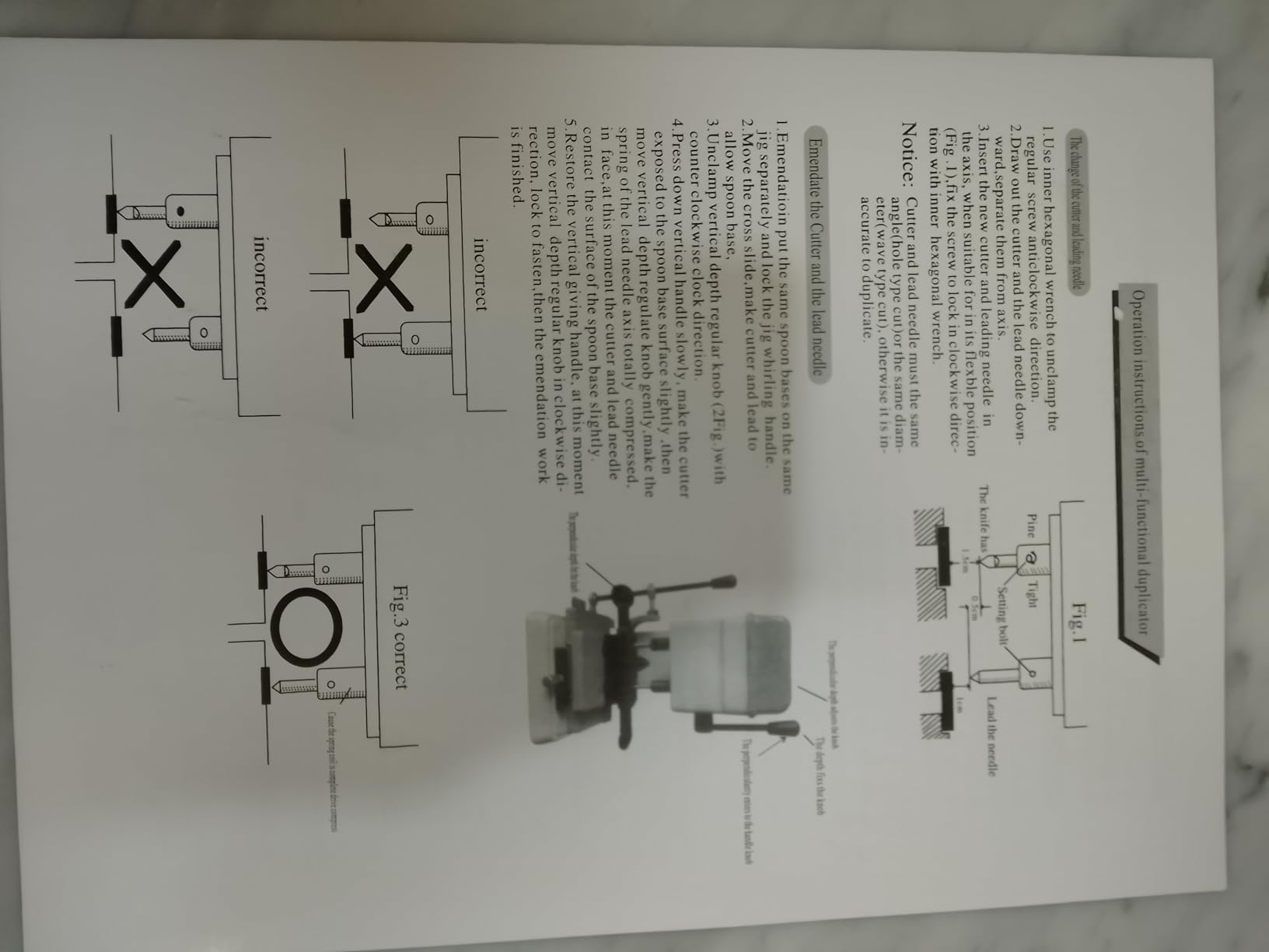 120W 60Hz Cutter Cutting Machine Manual Duplicator Copy Machine Vertical Copy Drill Machines with Copper Core Adjustable Motor Speed for Cutting Metal Objects 110V-220V customer photo 1