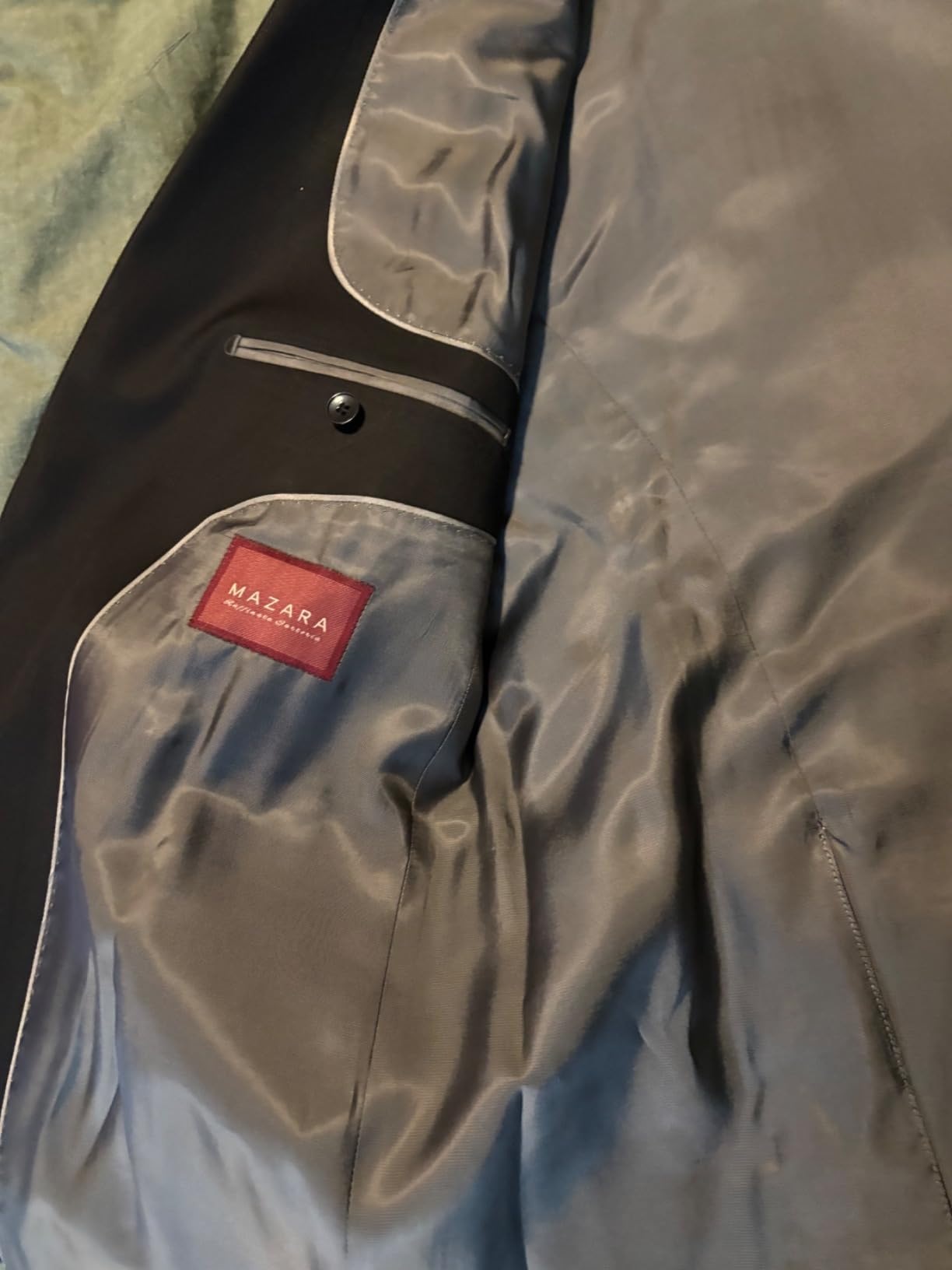 Arthur Black Mazara Classic Fit Two Button 100% Wool Wrinkle Resistant Suit customer photo 1