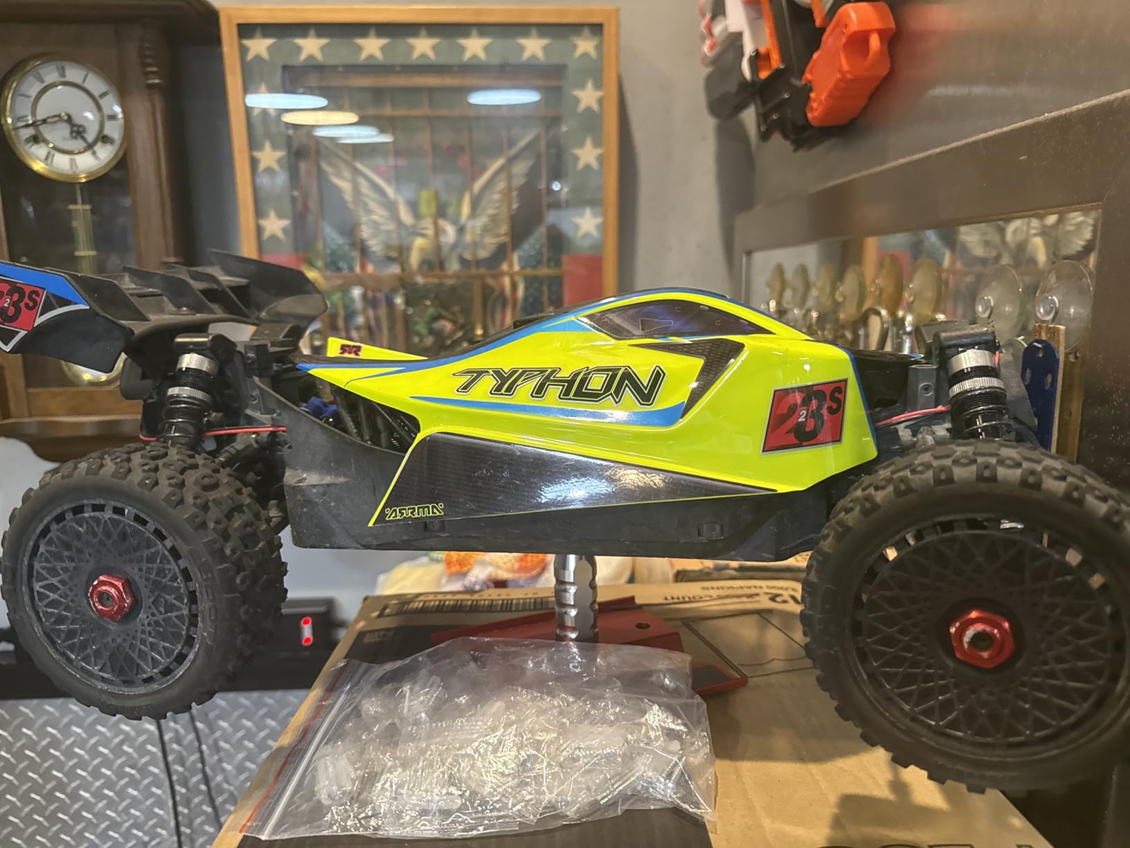 ARRMA RC Car 1/8 Typhon 4X4 223S BLX BRUSHLESS Buggy RTR with DSC customer photo 1