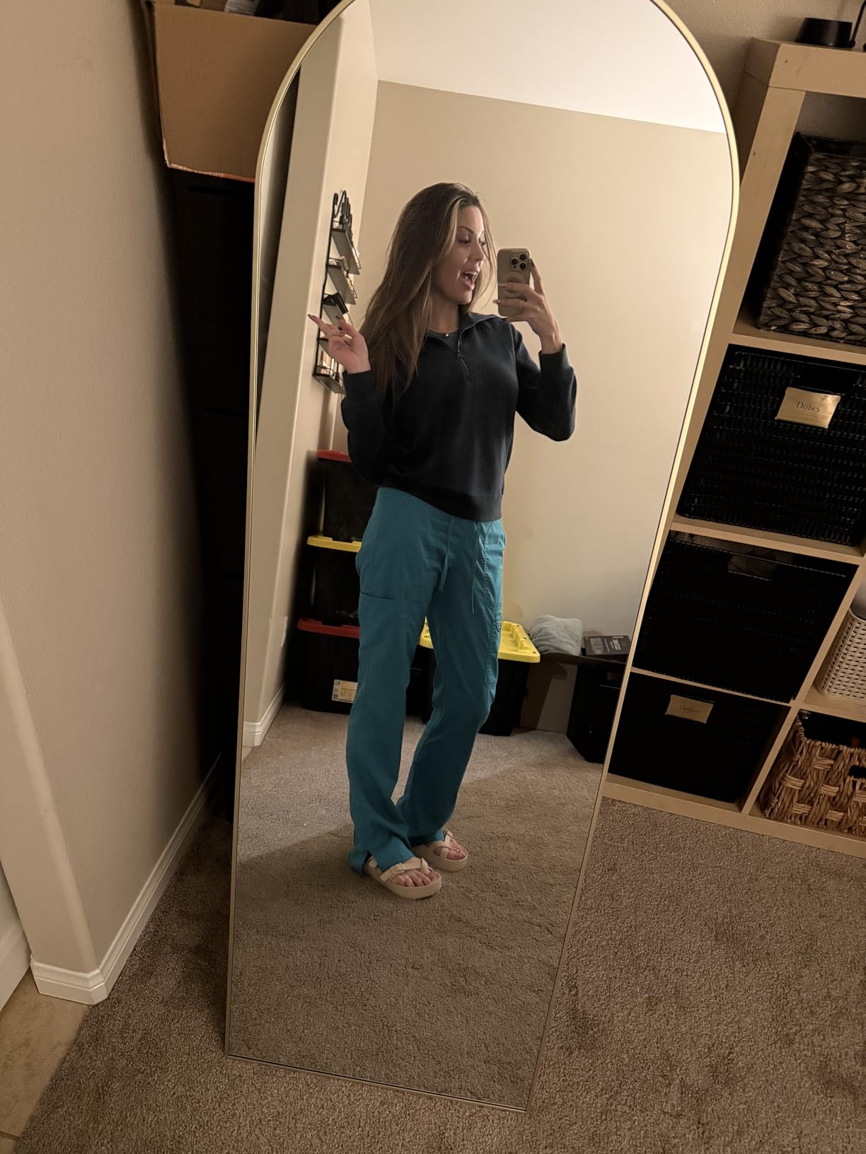 DUMOS Full Length Mirror with Stand 64