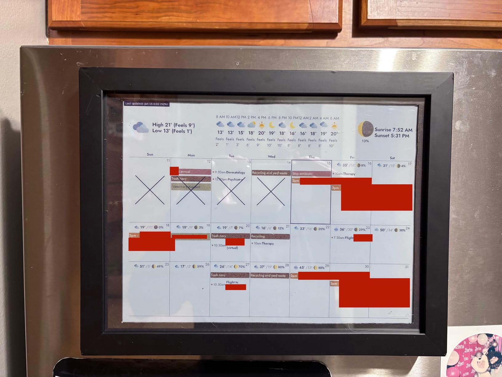 Waveshare 13.3inch E Ink Spectra 6 (E6) Full Color E-Paper Display, Compatible with Raspberry Pi 5/4B, 1600×1200, SPI, with HAT+ Standard Driver HAT customer photo 2