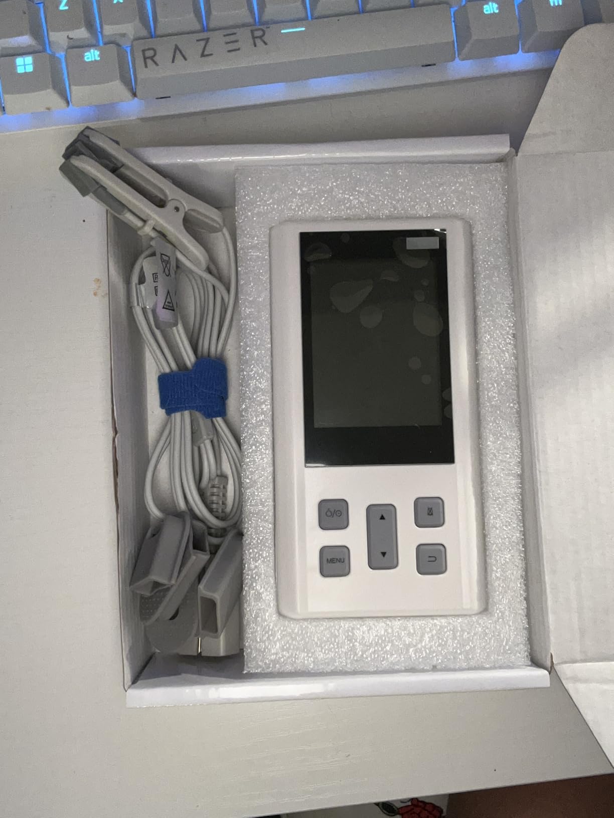 Veterinary Animal Blood Oxygen Monitor SPO2 Handheld Pulse Rate Monitor with Small Probe for Pets customer photo 2