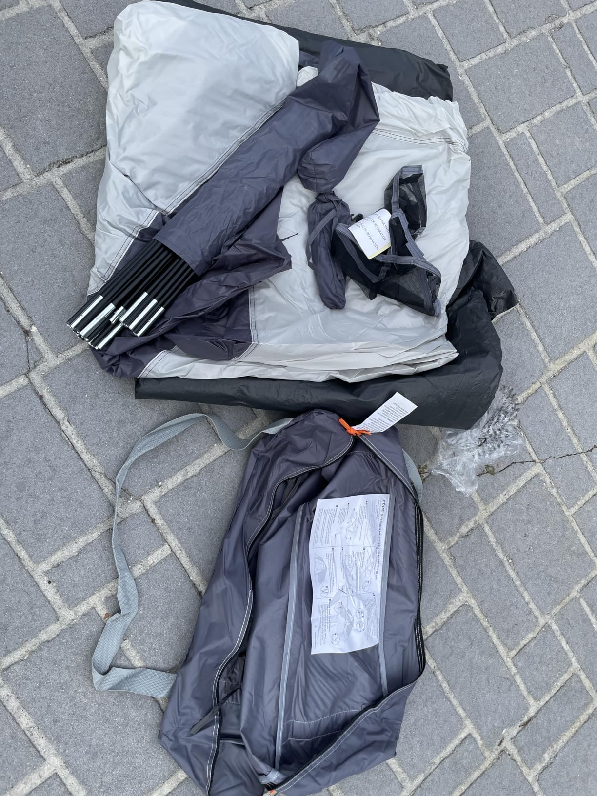 CORE Tent for Family Camping, Hiking and Backpacking | 3 Person / 4 Person / 6 Person / 9 Person Person Dome Camp Tents with Included Tent Gear Loft for Outdoor Accessories customer photo 1