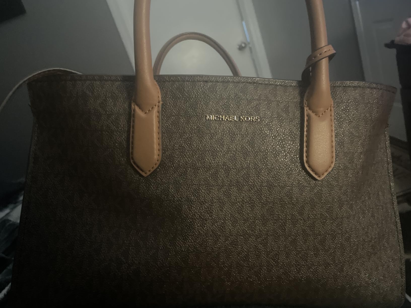 Michael Kors Women's Scarlett Medium Satchel customer photo 1