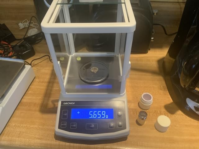 Analytical Balance 0.0001g*120g Laboratory Scale 0.1mg Accuracy High Precision Lab Scale (0.1mg*120g with Calibration Weight) customer photo 3