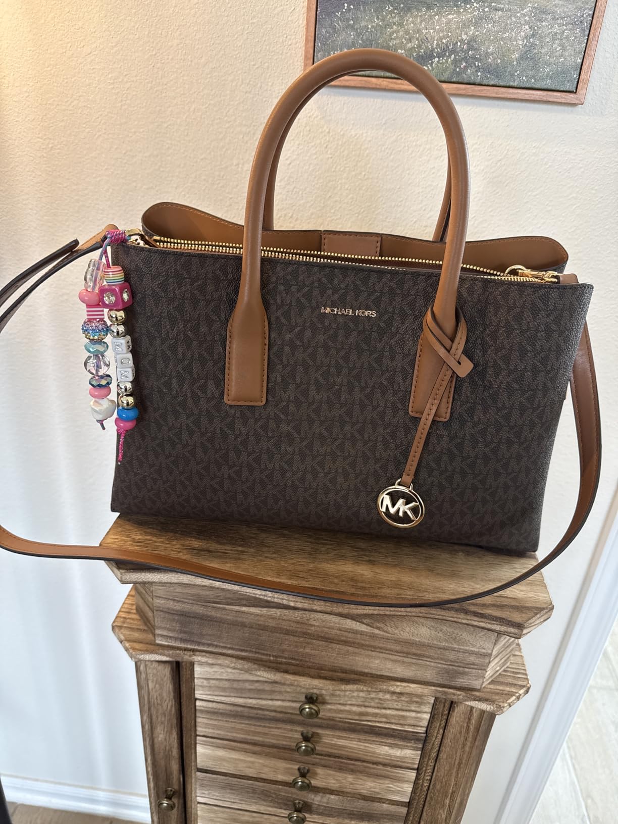Michael Kors Ruthie Large Satchel customer photo 1