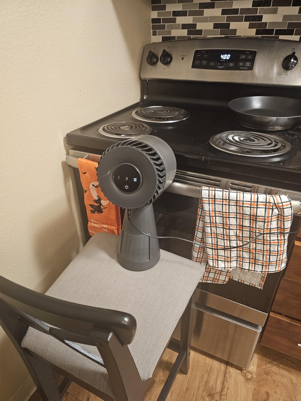 AAOBOSI Portable Range Hood,Desktop Range Hood with Larger Caliber,3 Speed Kitchen Exhaust Fan, Low Noise,Oil Collection Cup,10xAir&Oil Filters,Portable Kitchen Hood for Indoor&Outdoor,RV customer photo 1