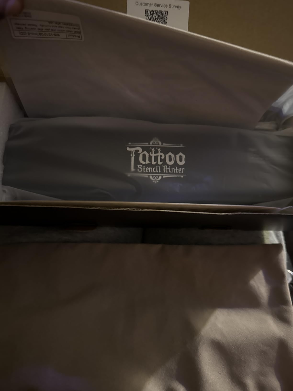 vretti P84 Tattoo Stencil Printer, Tattoo Kit with 5 Pcs Transfer Paper, Wireless Tattoo Printer for Tattoo Artists & Beginners, Compatible with Tablet,iPad,Smartphone & PC customer photo 1