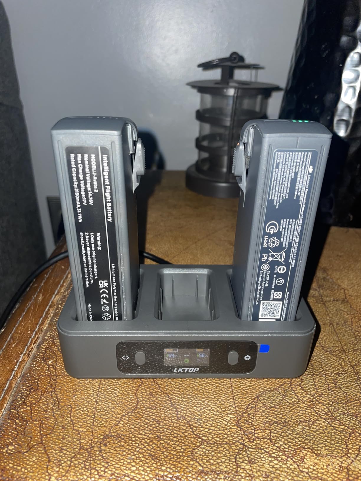 LKTOP 100W Replacement DJI Avata 2 Battery Charging Hub (2X Super Fast) Parallel USB-C Charger for DJI Avata 2 Drone Accessories, 60% Storage Mode, LED Screen Display (Charge 3 Batteries: 1hr 10min) customer photo 1