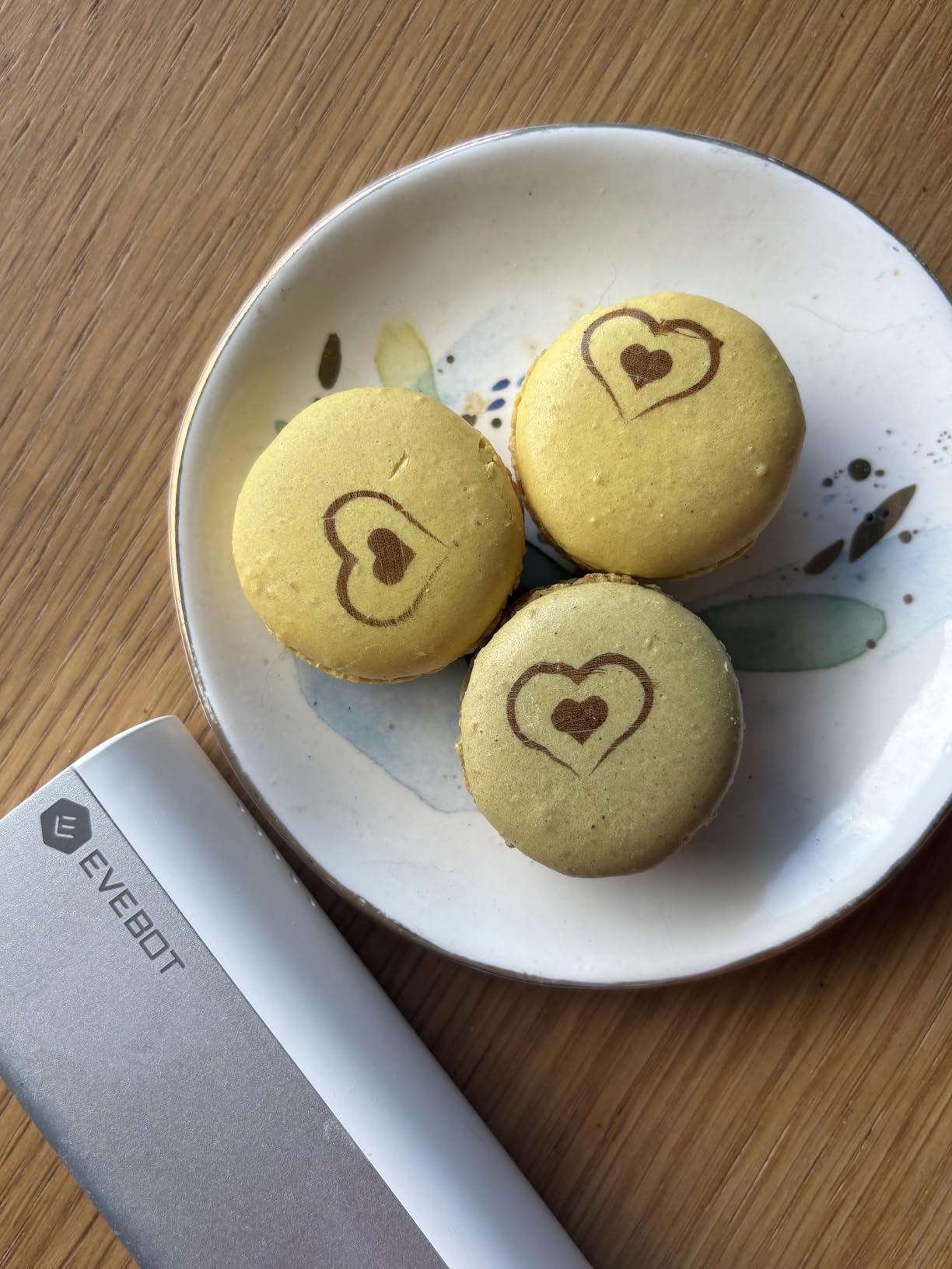 EVEBOT Handheld Food PrintPen Portable Mini Coffee Printer Latte Art Macaron Cookie DIY Design customer photo 2