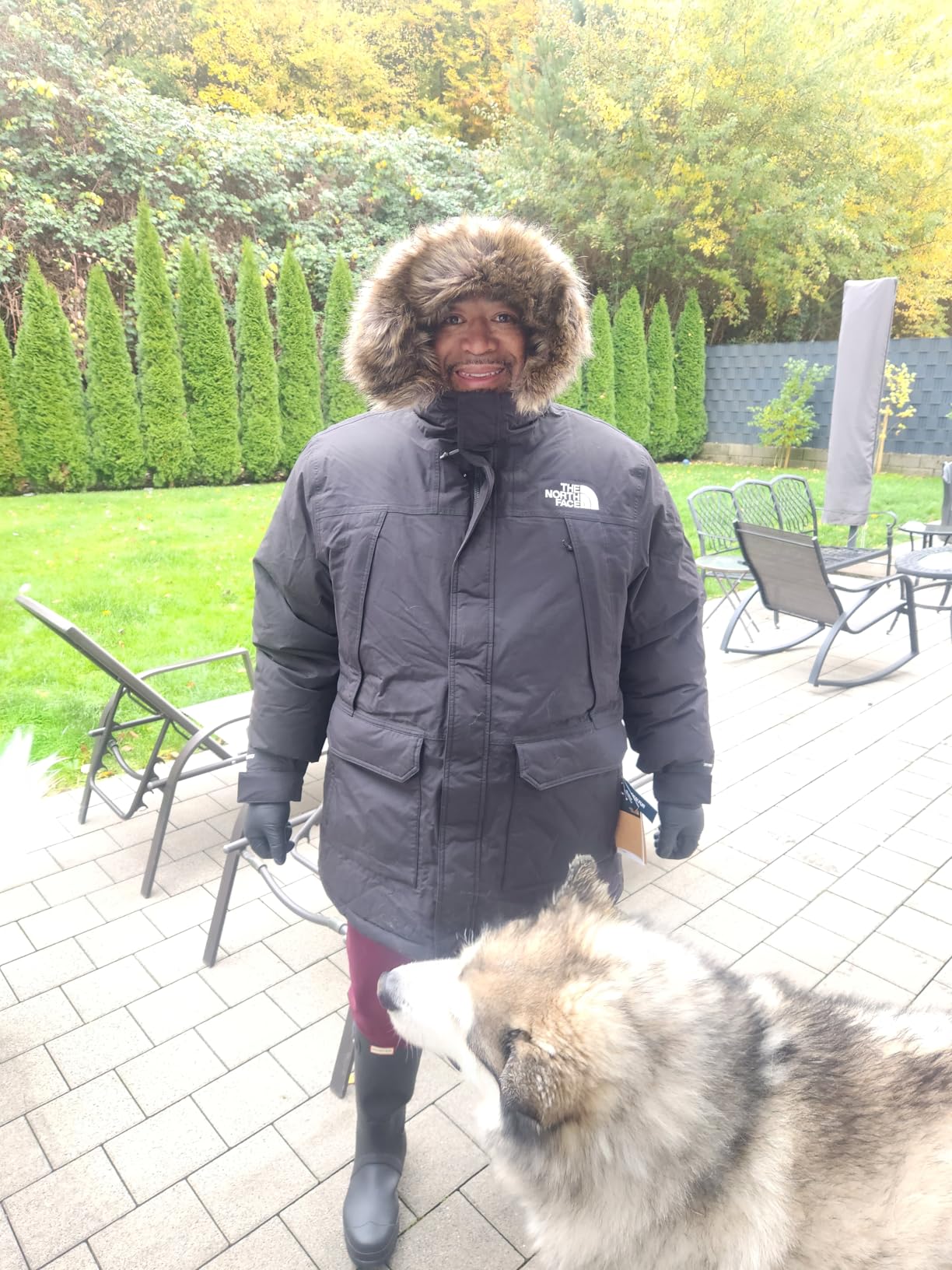 THE NORTH FACE Men's McMurdo Parka Waterproof Winter Jacket, 600 Fill Waterfowl Down Insulation, Adjustable 3 Piece Hood customer photo 1