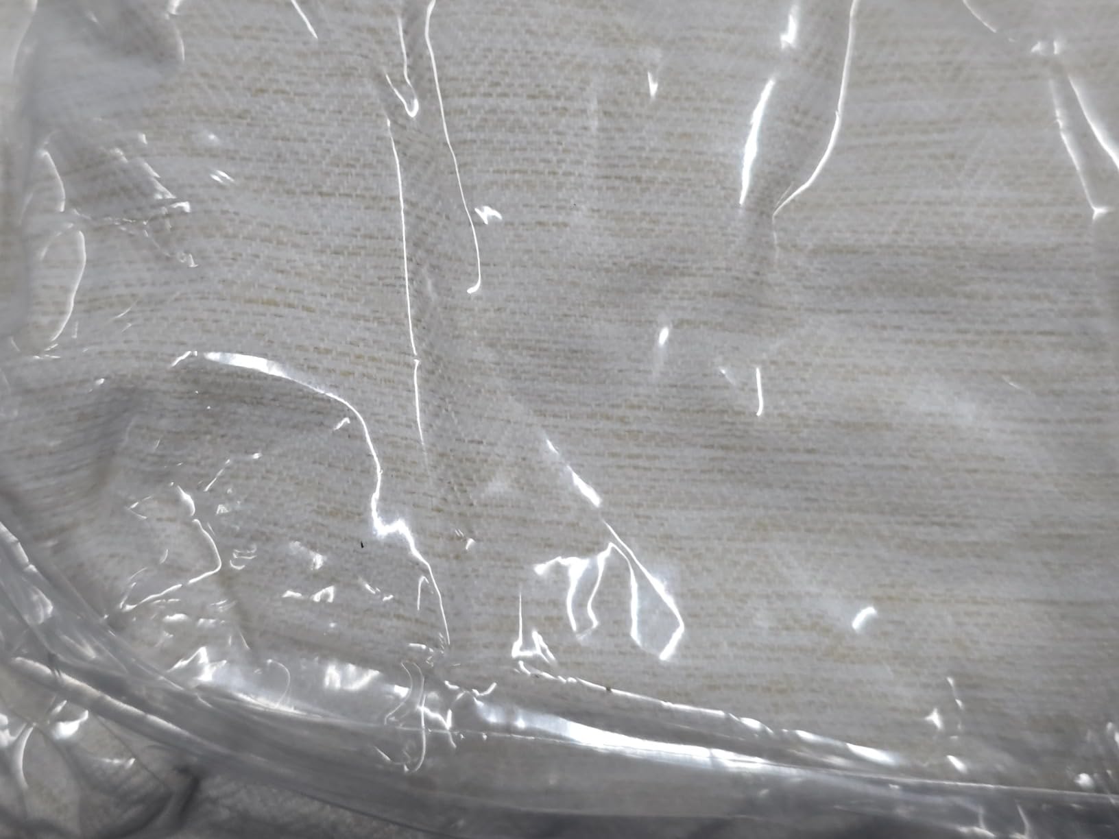 YnM Weighted Blanket King/CA King 30lbs, The Heavy Oversized Weighted Comforter, Warm & Fluffy Throw (Neutral Beige, 30lbs, 104