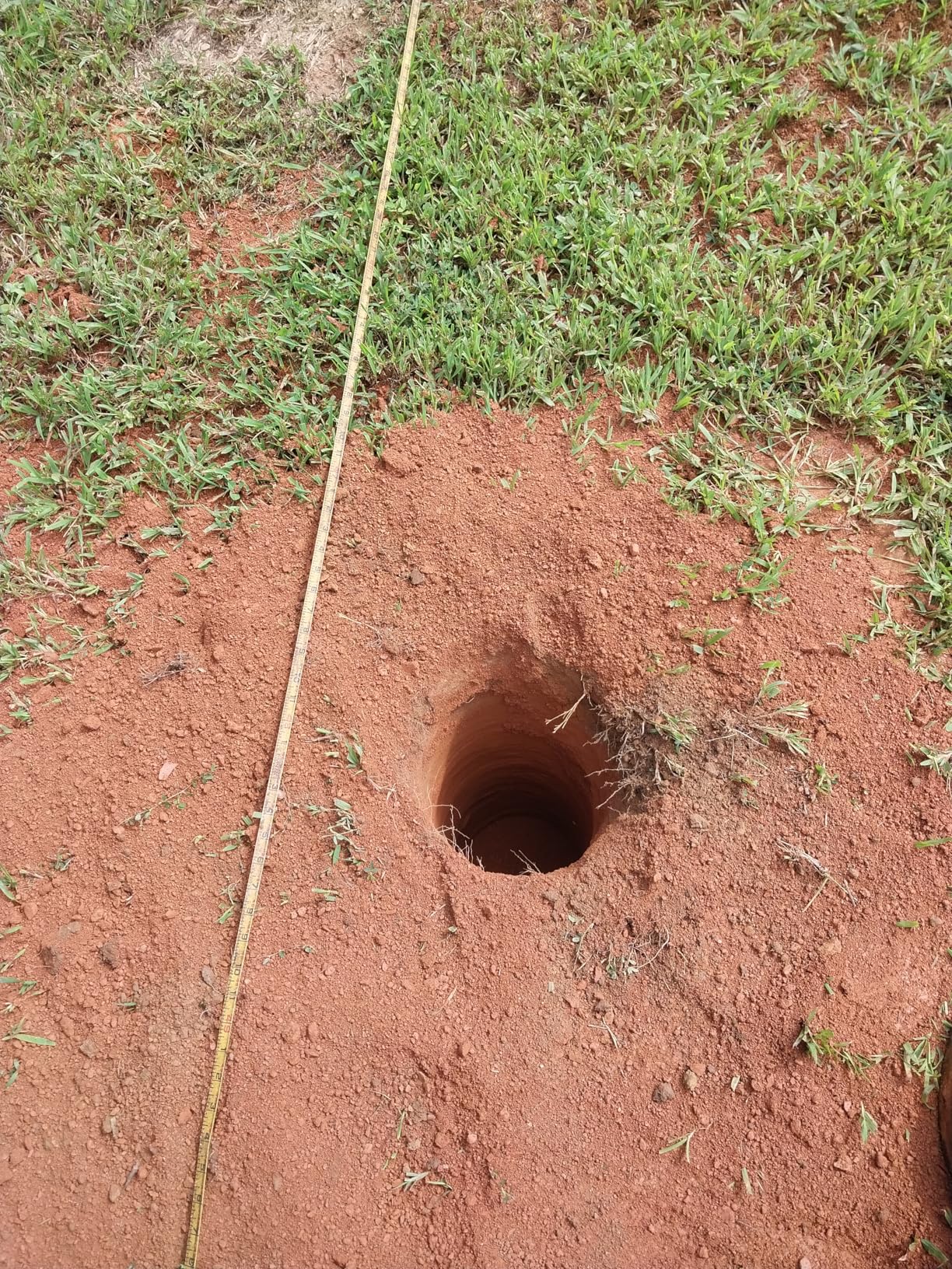 72CC Auger Post Hole Digger, 2 Stroke Gas Powered Earth Post Hole Digger with 3 Auger Drill Bits(4