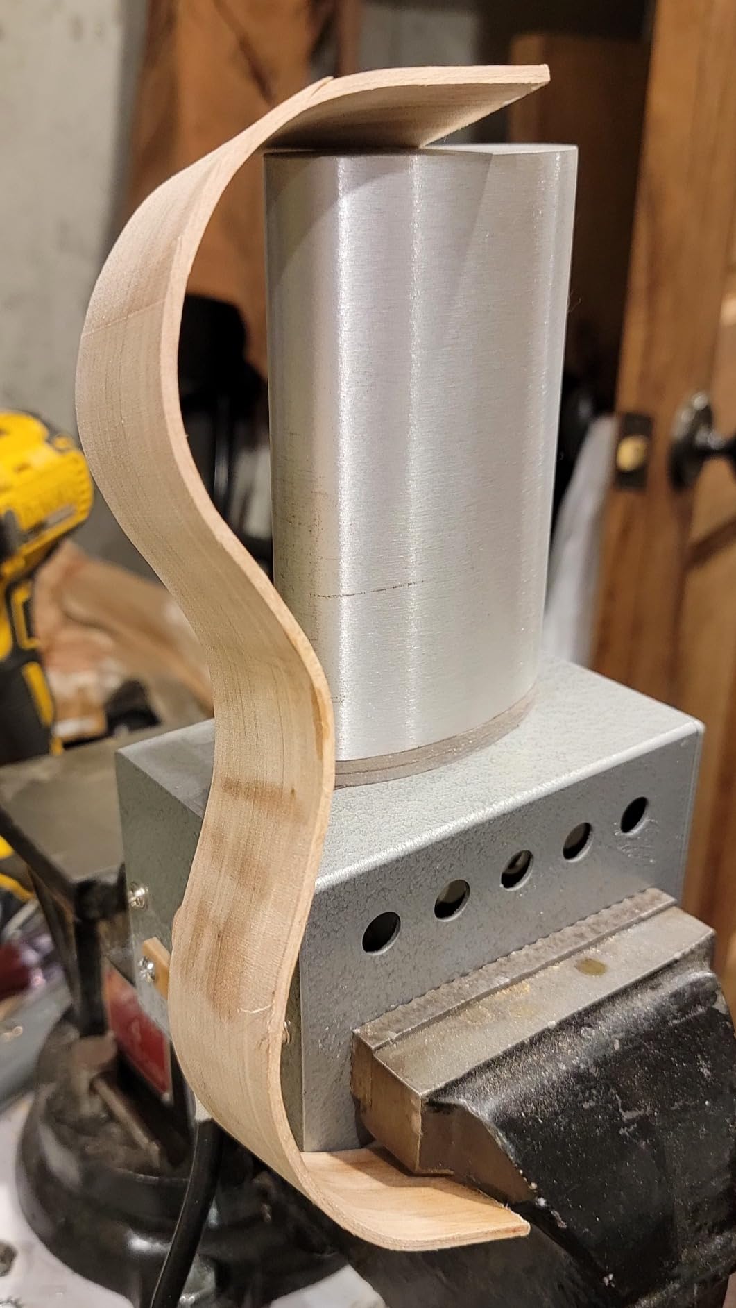 Yinfente Guitar Side Rib Bending Luthier Side Benier Violin Bending Iron Side Bender Guitar Violin/Viola Making Tools Gold customer photo 2