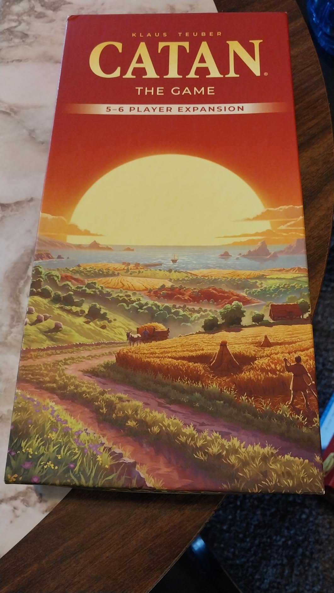 CATAN 5-6 Player Board Game Expansion (6th Edition) Add More Players to Your Adventure, Ages 10+, 3-6 Players, 60-90 Minute Playtime customer photo 1