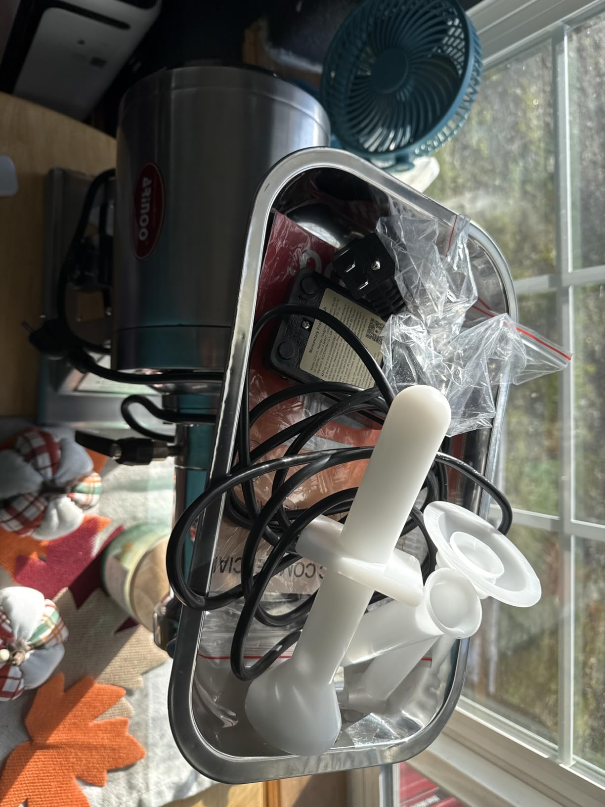 Commercial Meat Grinder #12, 0.9HP Heavy Duty Stainless Steel Industrial Meat Mincer with 2 Blades & Meat Pusher customer photo 2