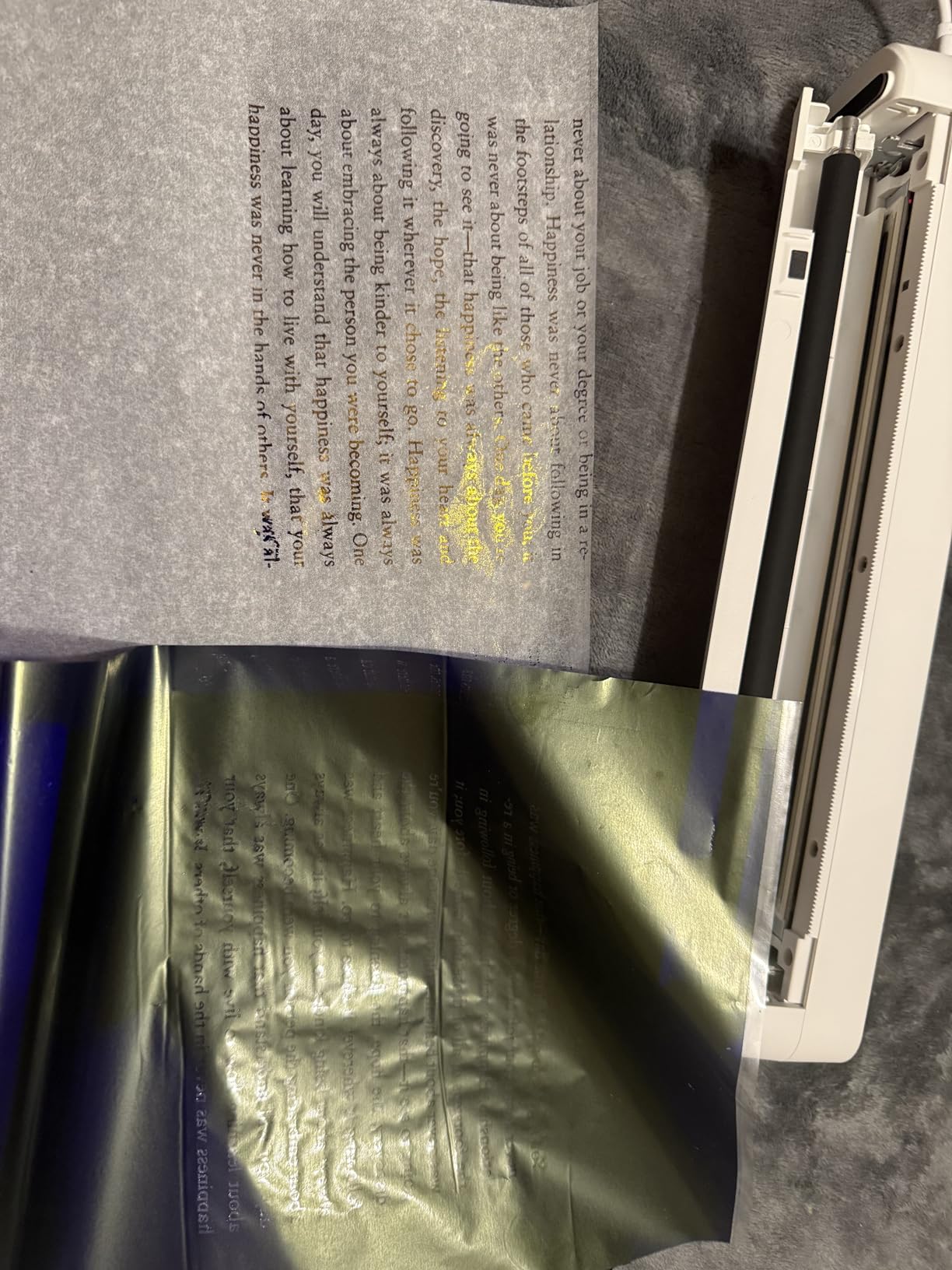 Tattoo Stencil Printer, Portable Tattoo Printer, Wireless-Bluetooth-Thermal Tattoo Transfer Machine with 10pcs Thermal Papers & 3pcs Transfer Papers, Support Mobile & PC customer photo 1