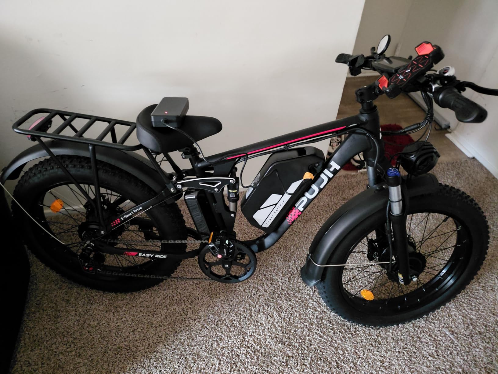 Peak 6000W Dual Motor Electric Bike,60V 1200Wh Battery & 110Nm Torque,Fast Ebike for Adults,Max 45MPH & 100-Mile Range,24