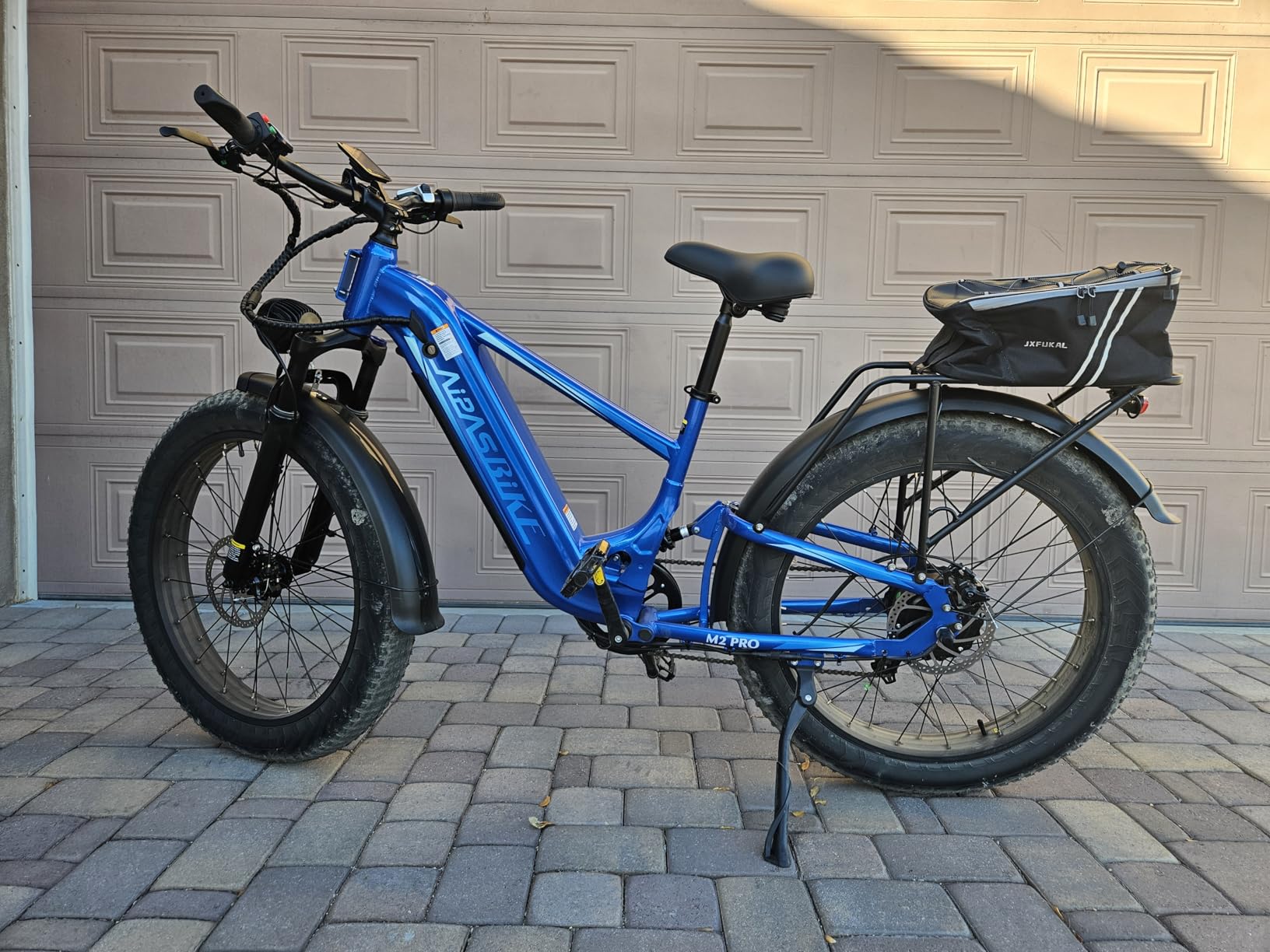 M2 Pro Electric Bike, 1800W Motor Electric Bike for Adults, 26'' x 4.0'' Fat Tire Ebike with 48V 17.5AH Battery, 36MPH 85Miles Long Range Electric Mountain Bike, Up to 110 Nm customer photo 2