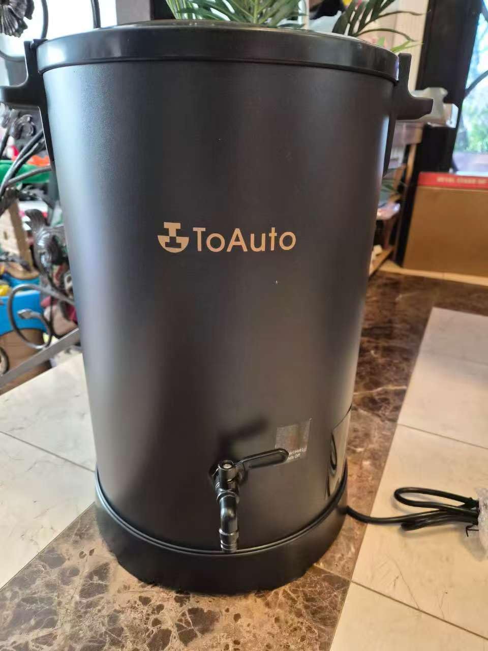 TOAUTO 30Lbs Digital Commercial Wax Melter for Candle Making Large Electric Wax Melting Pot for Candle Making Business with Temperature Control & Quick Pour Spout AC120V / 1100W customer photo 1