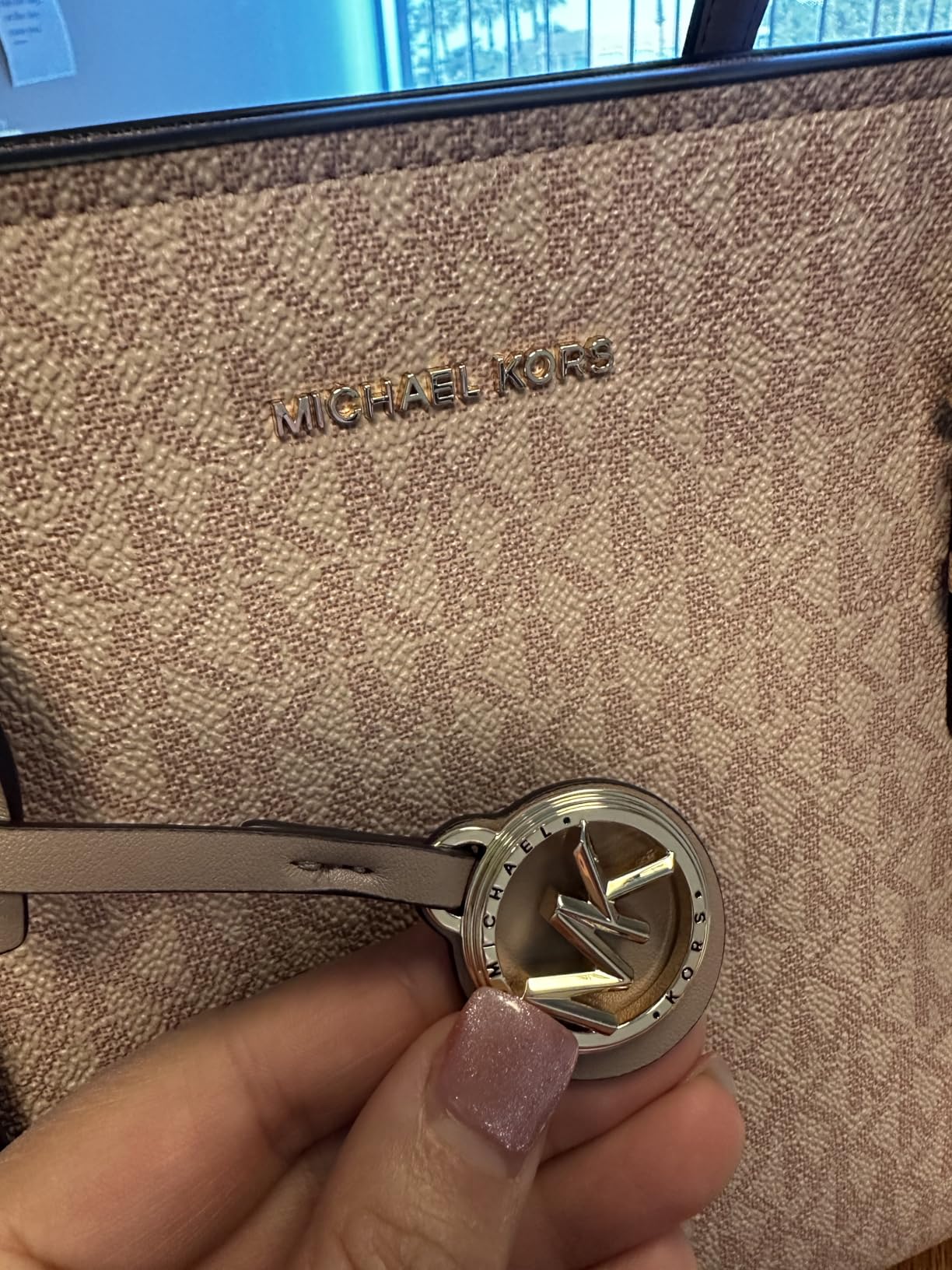Michael Kors Women's Quinn Medium Tote customer photo 2