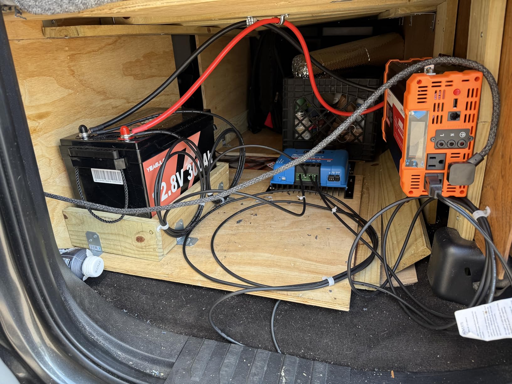 2 Packs 12V 300Ah LiFePO4 Battery 200A BMS 3840Wh Lithium Iron Phosphate Battery Up to 15000+ Deep Cycles Perfect for RV Camping Marine Solar Energy Storage Backup Power customer photo 1