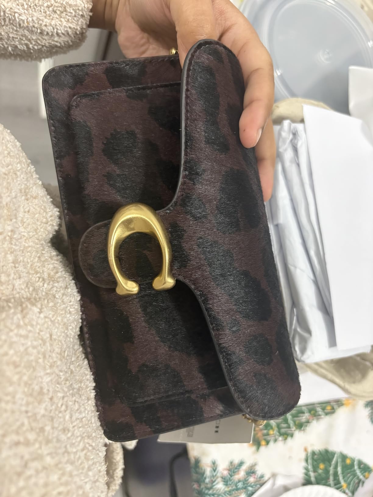 Tabby Shoulder Bag 20 In Loved Leather With Quilting customer photo 1