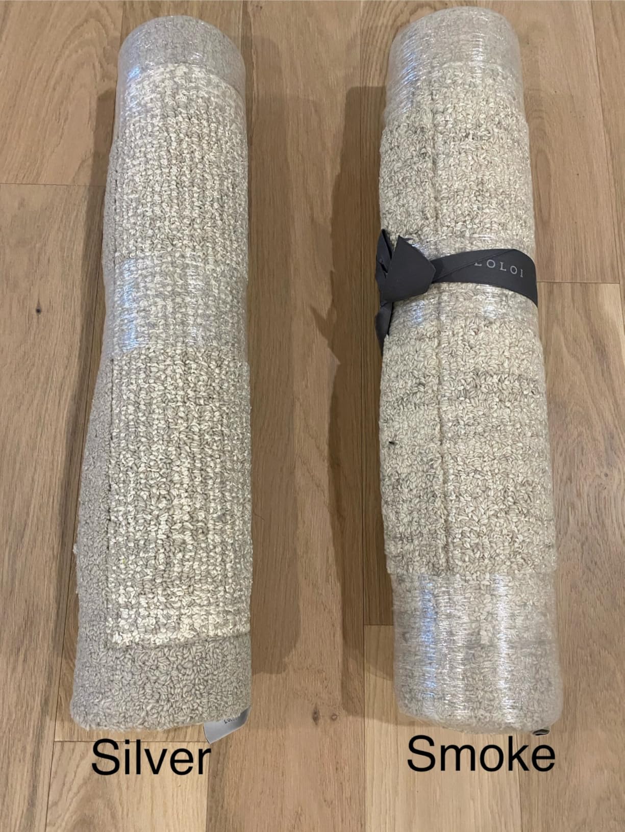 Loloi Magnolia Home by Joanna Gaines Henley Collection HNY-01 Ivory/Silver 8'-6