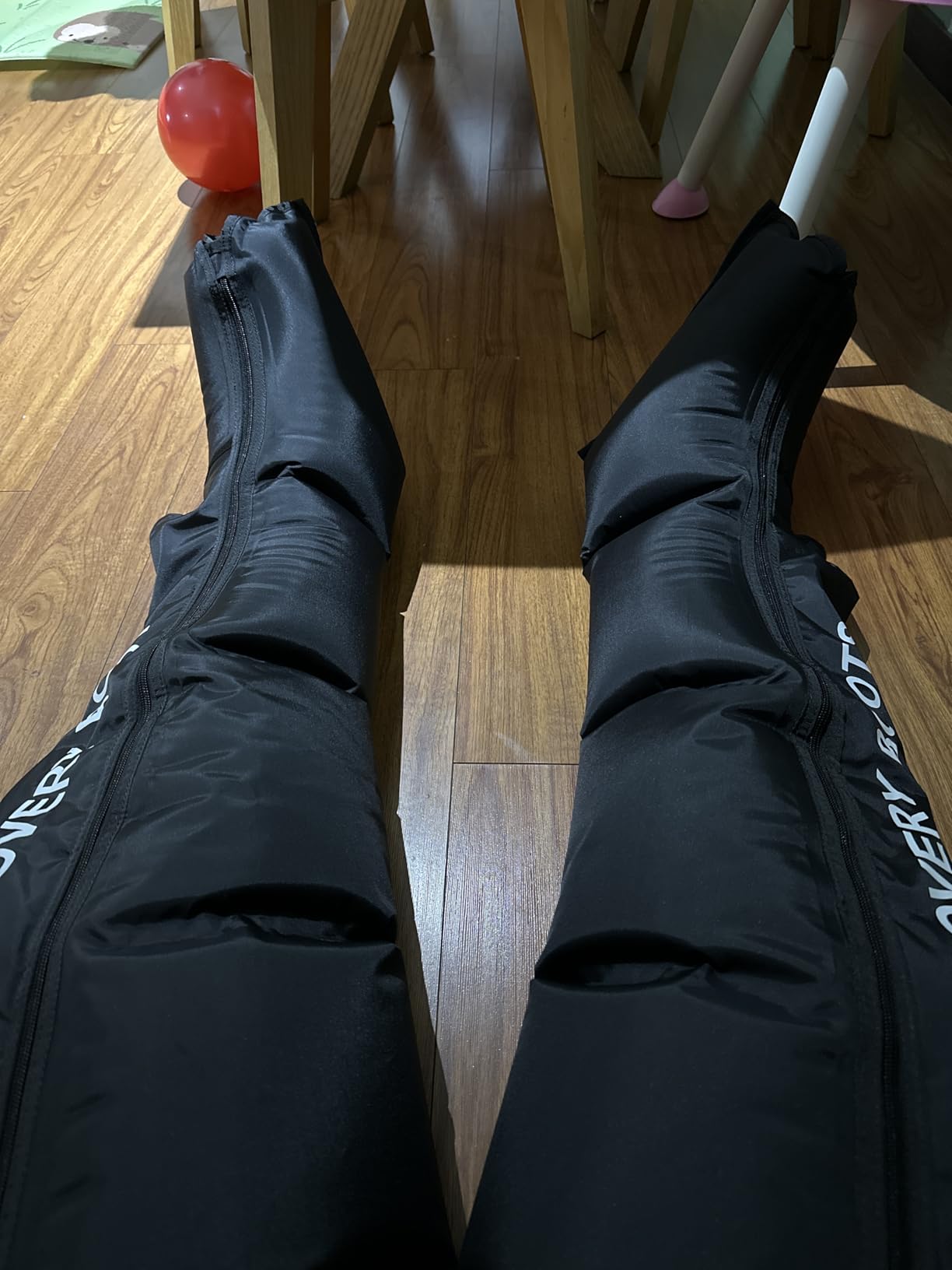 YINGGG Air Leg Massager with Compression: Professional Full Compression Boots with Adjustable 9 Intensities, Leg Massager for Circulation and Fatigue Relief for Post-Workout (Medium) customer photo 1