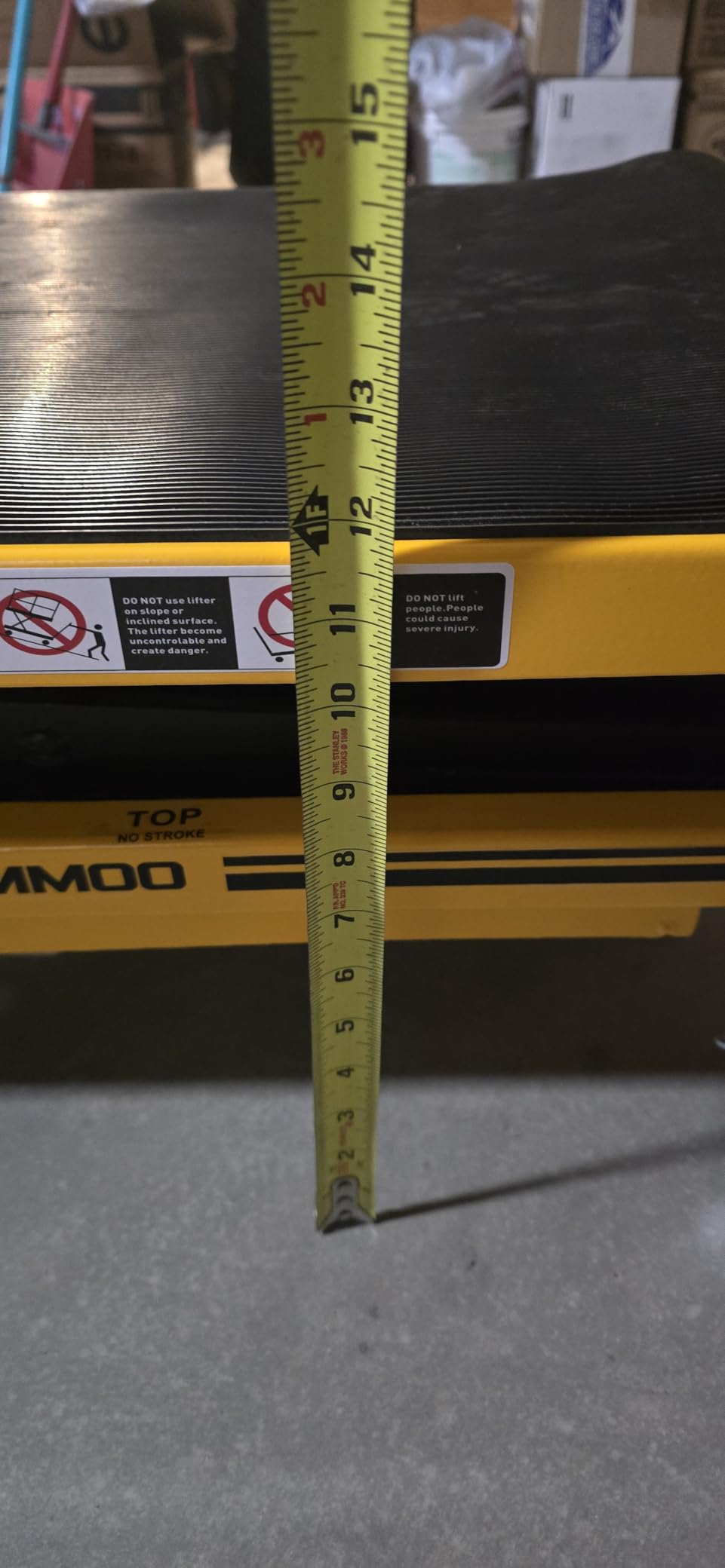 Hydraulic Lift Table Cart, 330lbs Capacity 49.6