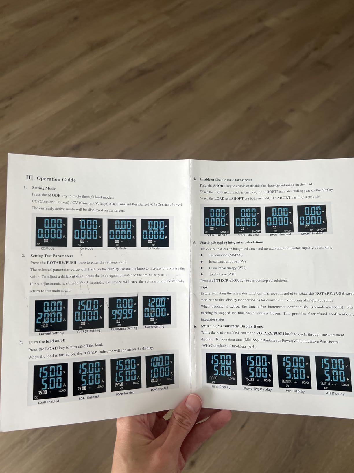Programmable DC Electronic Load 120W, 0~150V, 0~20A, Support CC, CV, CR, CP Mode customer photo 1
