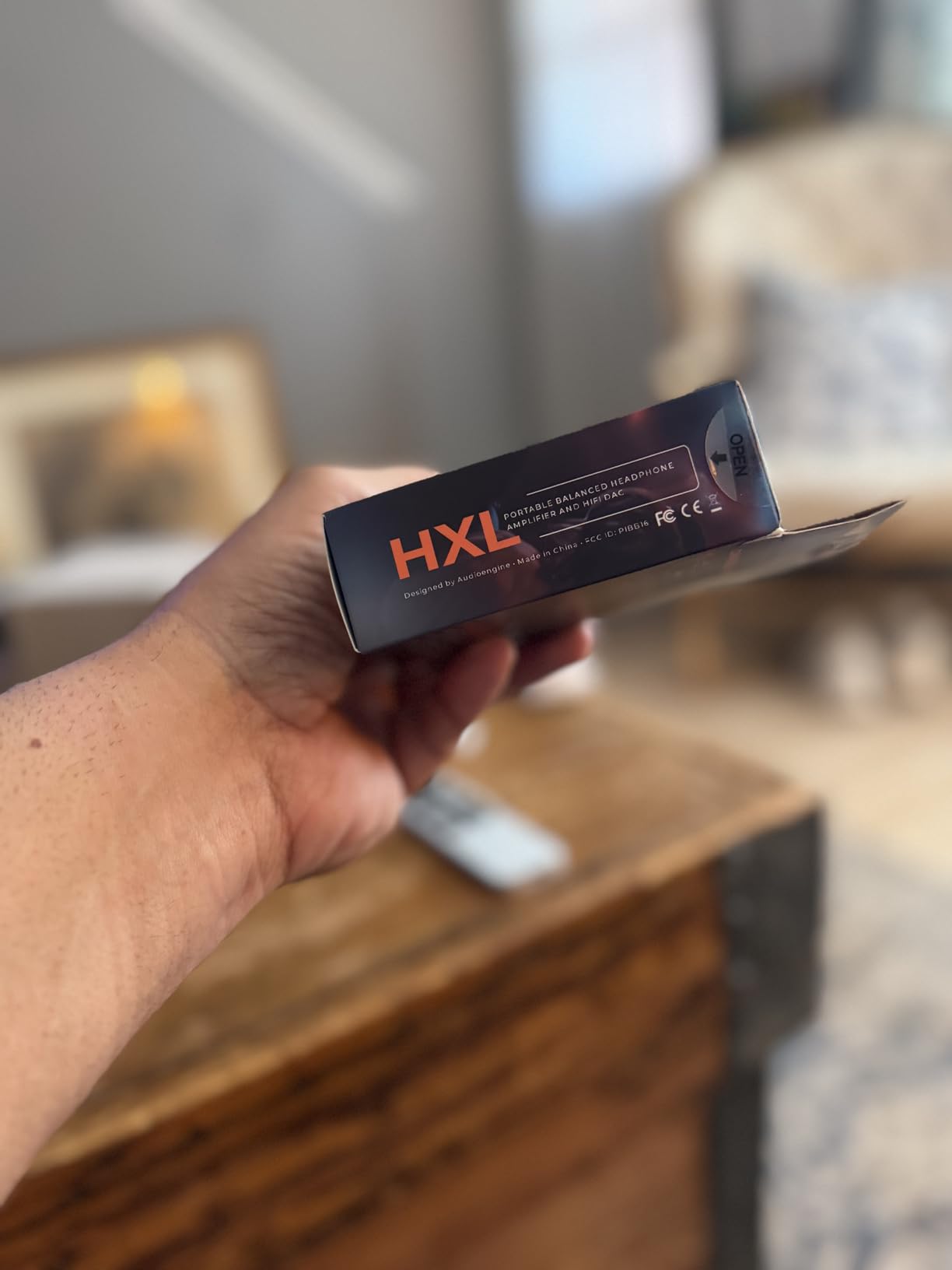 Audioengine HXL Portable Balanced Headphone Amplifier & DAC 4.4mm/3.5mm Outputs, 520mW @ 32Ω Balanced Power, Hi-Res PCM 32-bit/384kHz & Native DSD256 Support customer photo 1