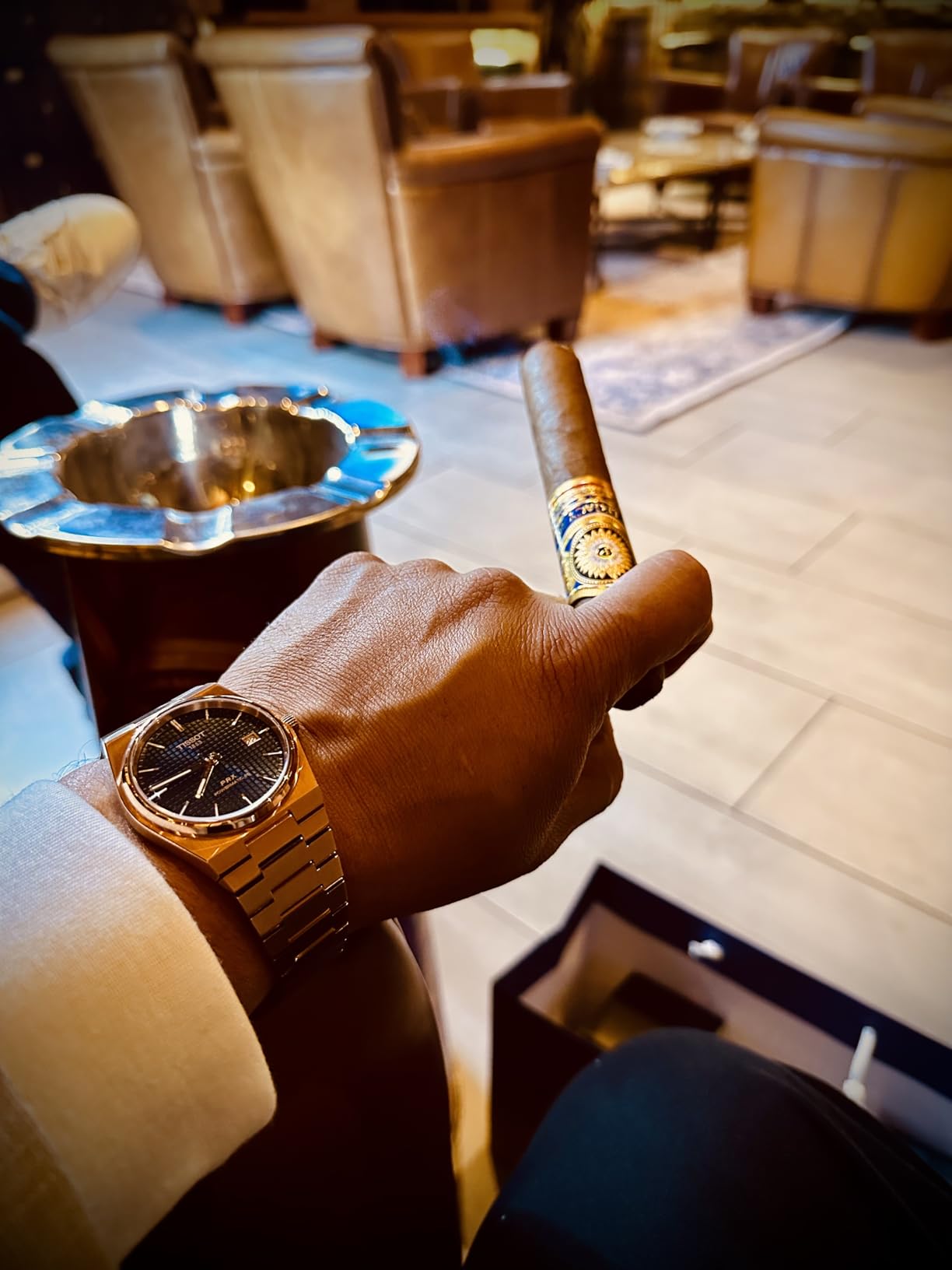 PRX Powermatic 80, Swiss Automatic Watch for Men, Rose Gold 40mm Watch, T1374073304100 customer photo 1