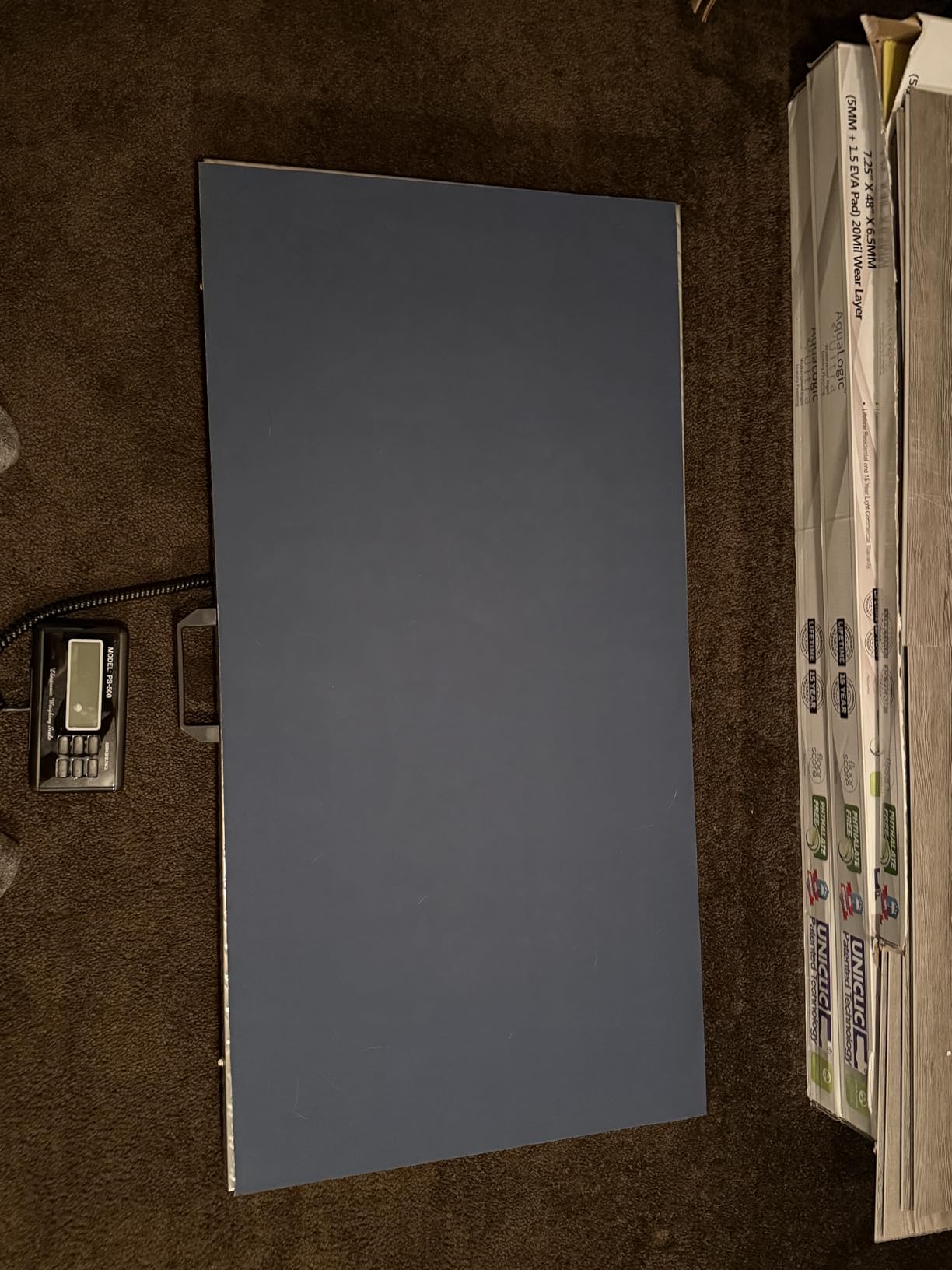 Antstone Dog Scale for Large Breed 1100lb X 0.2lb Livestock Scale for Pigs, Cattle with 40.7 X 20.9 Stainless Steel Weighing Platform customer photo 2