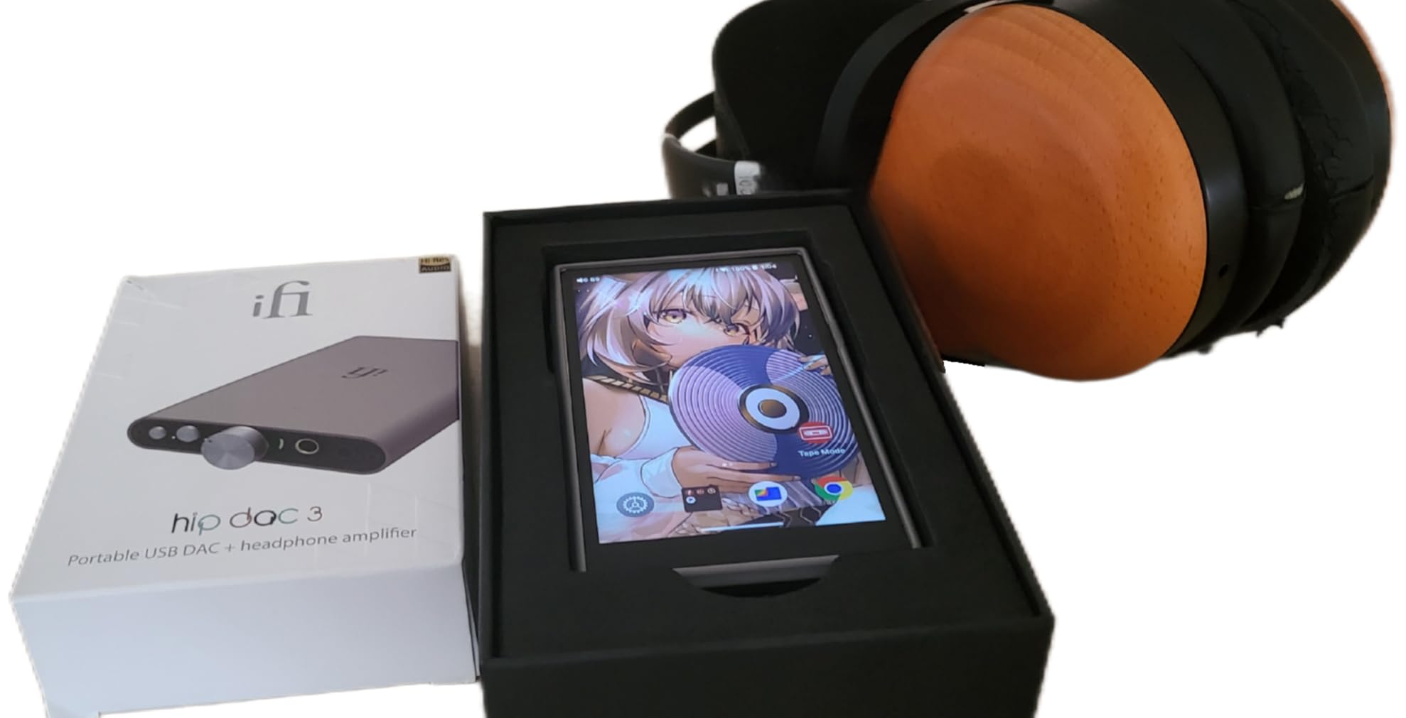 FiiO M21 Android 13 Portable Music Player - Titanium Gold customer photo 2