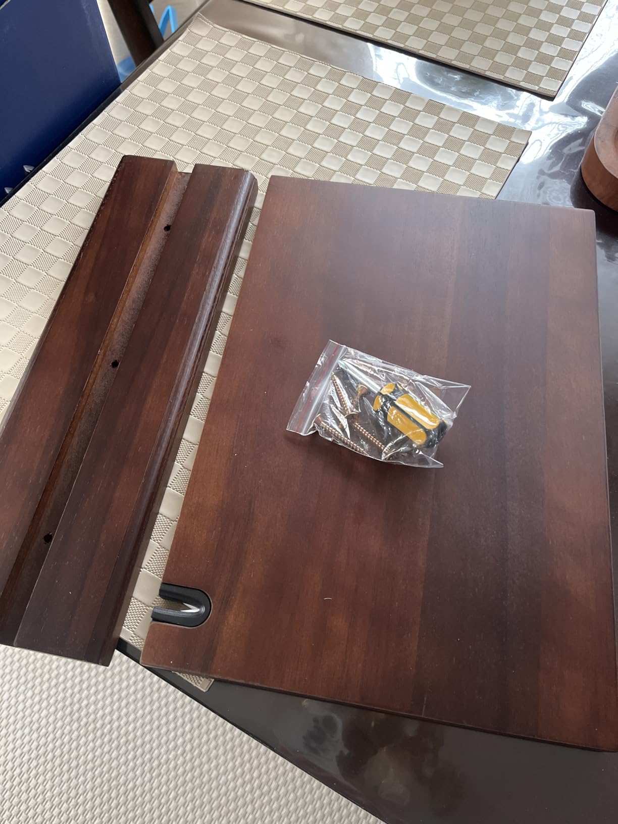 HOSHANHO 7 Pieces Kitchen Knife Set, Japanese High Carbon Stainless Steel Magnetic Knife Block Set, Ultra Sharp Chef Knives Sets with Ergonomic Pakkawood Handle customer photo 2