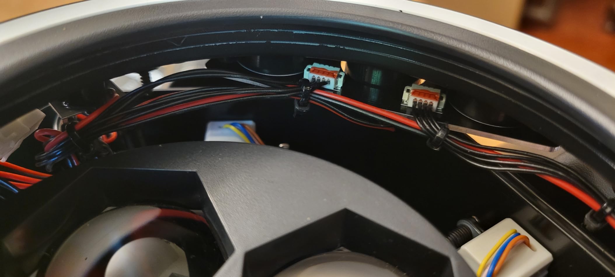 Moving Head Dj Lights for Parties, Disco Stage Lights 6-in-1 LED RGBW 6 Arms Light for Parties Support DMX-512 & Sound Activated, Dj Lighting for Party KTV Wedding Club, Valentine's Day customer photo 1