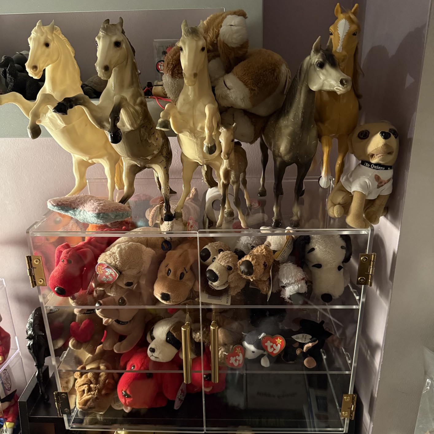 3 Tiers Clear Acrylic Counter Top Bakery Display Case 5mm high Impact PETG Panels Bread Case 19.5