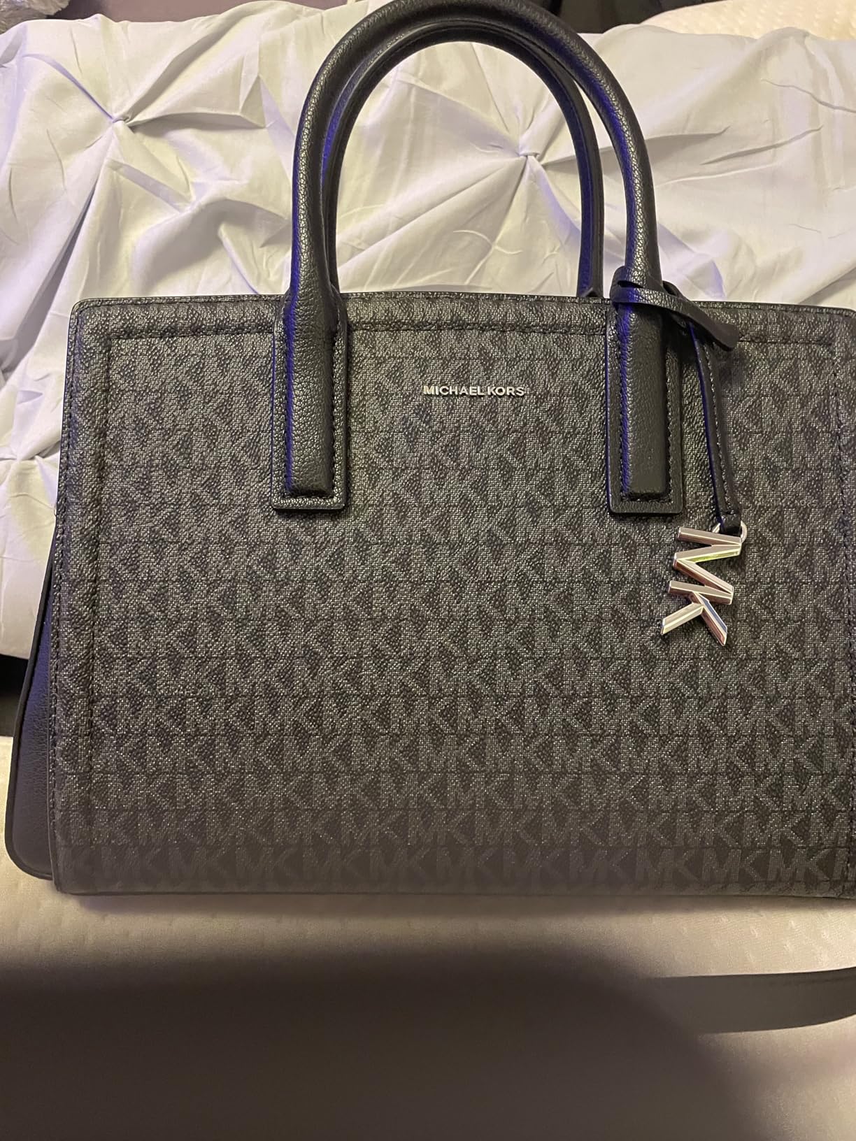 Michael Kors womens Laila Medium Satchel customer photo 1