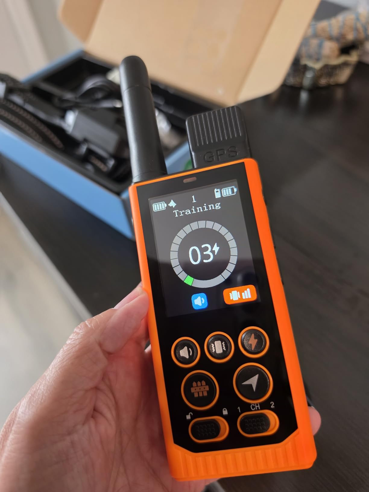 Completely Off-Grid 3-in-1 GPS Dog Fence with Real-Time Tracking: No Subscription, App-Free, Self-contained, Dual-GPS, Training Collar, Customizable Boundary with Four Progressive Alerts customer photo 6
