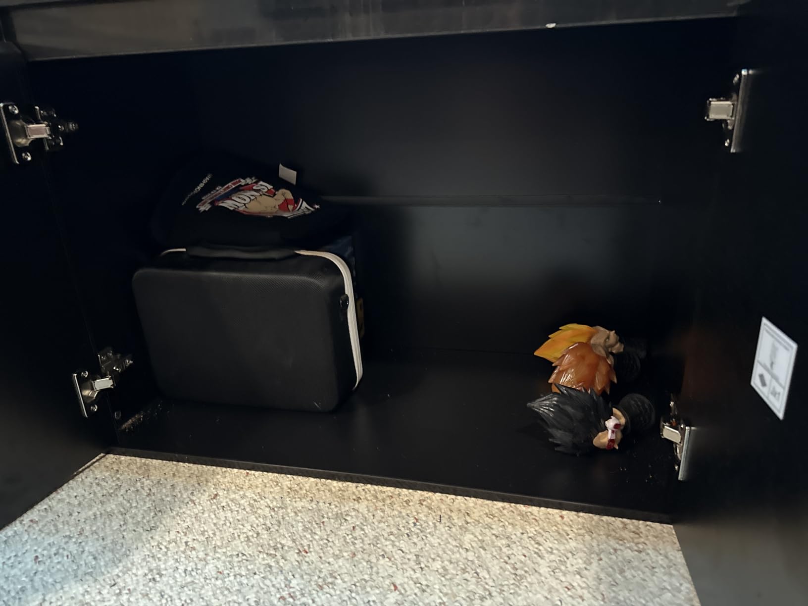 Lvifur Lockable Curio Display Cabinet with Glass Door,65