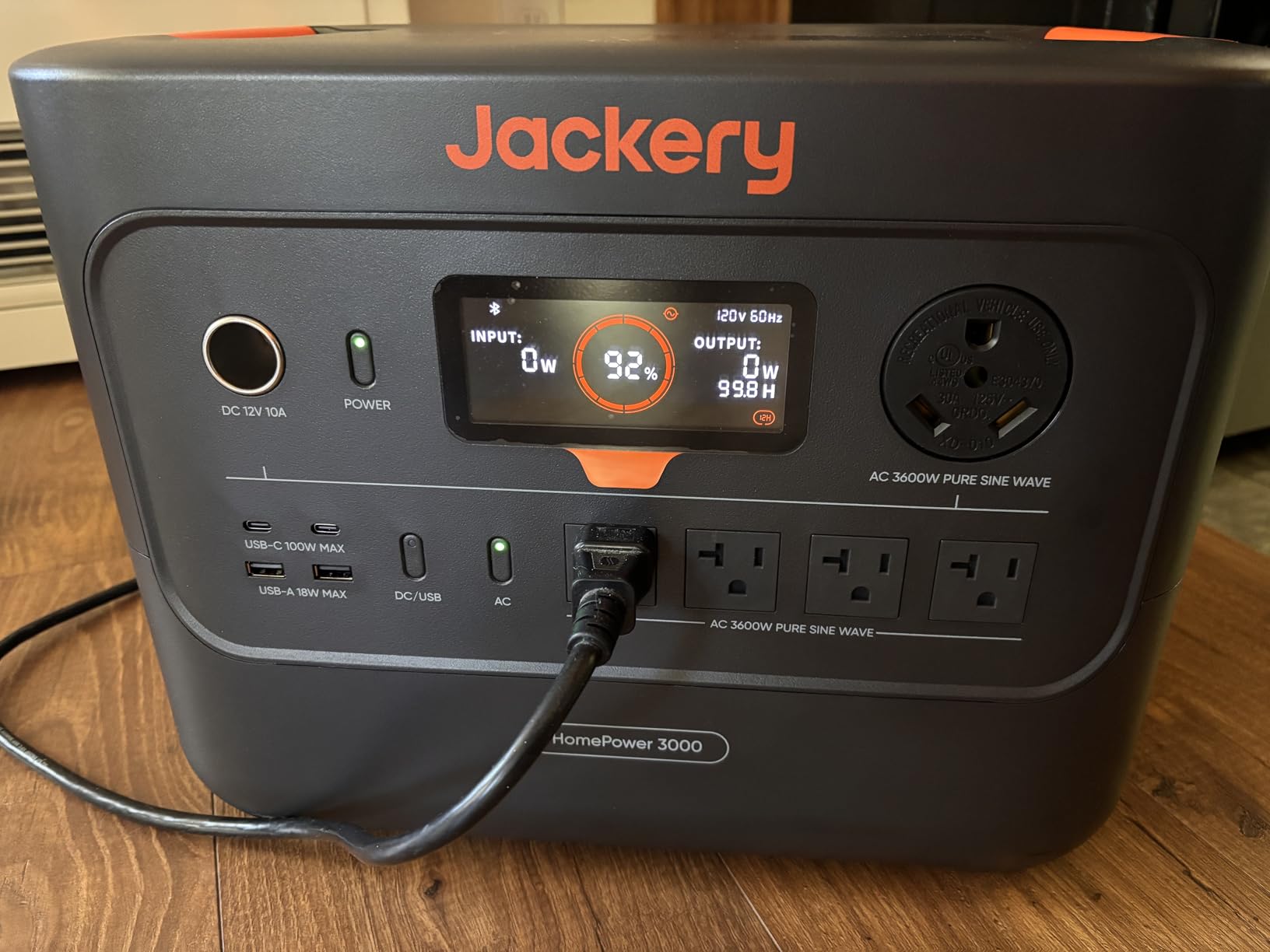 HomePower 3000 Portable Power Station, 3600W (Surge 7200W) Output, 3072Wh LFP Battery Solar Generator, Essential Home Backup for Home Use, Power Outage, RV, Emergencies (Solar Panel Optional) customer photo 2