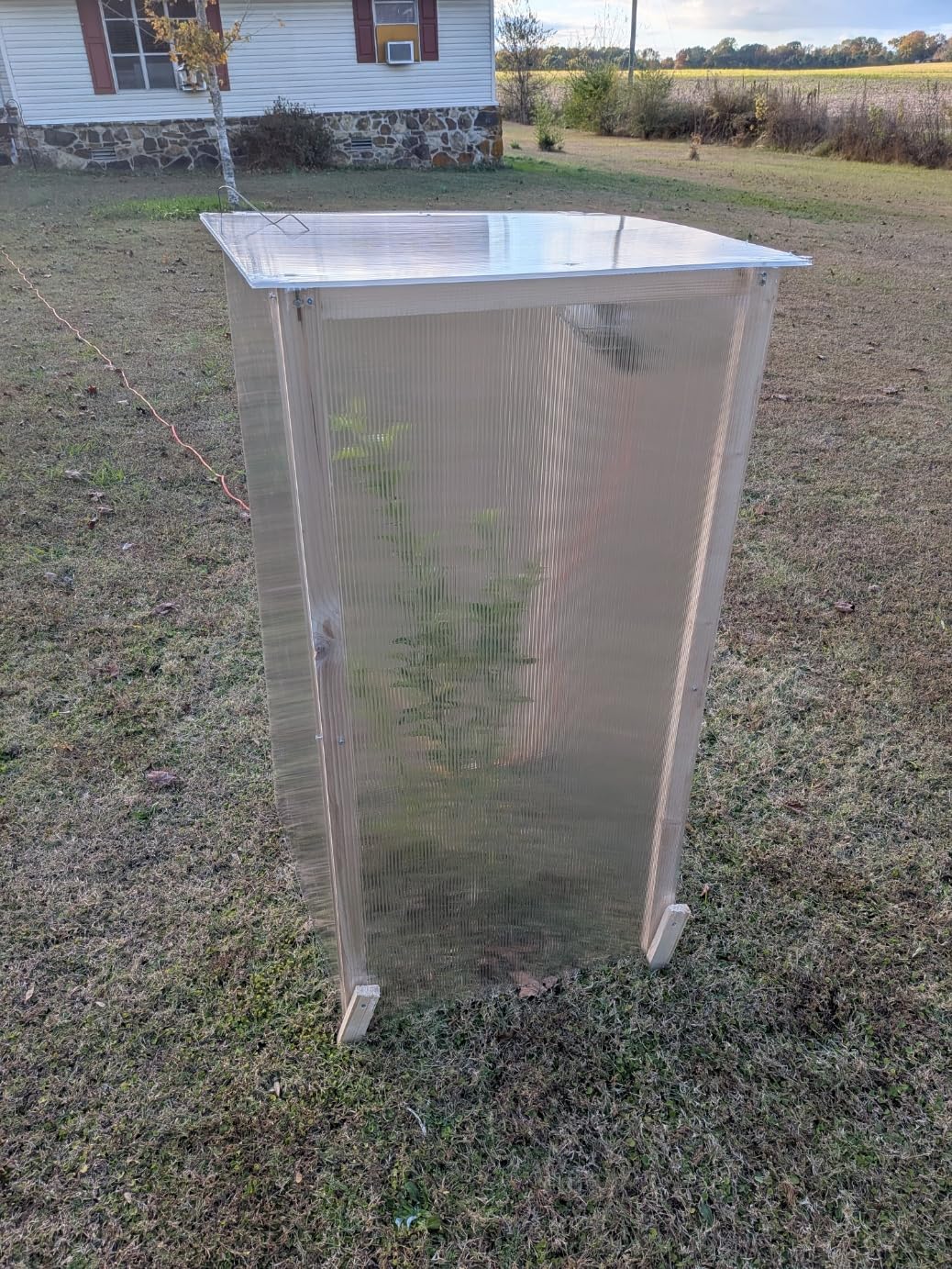 6 Pack Polycarbonate Greenhouse Panels, 4' x 2' x 0.24