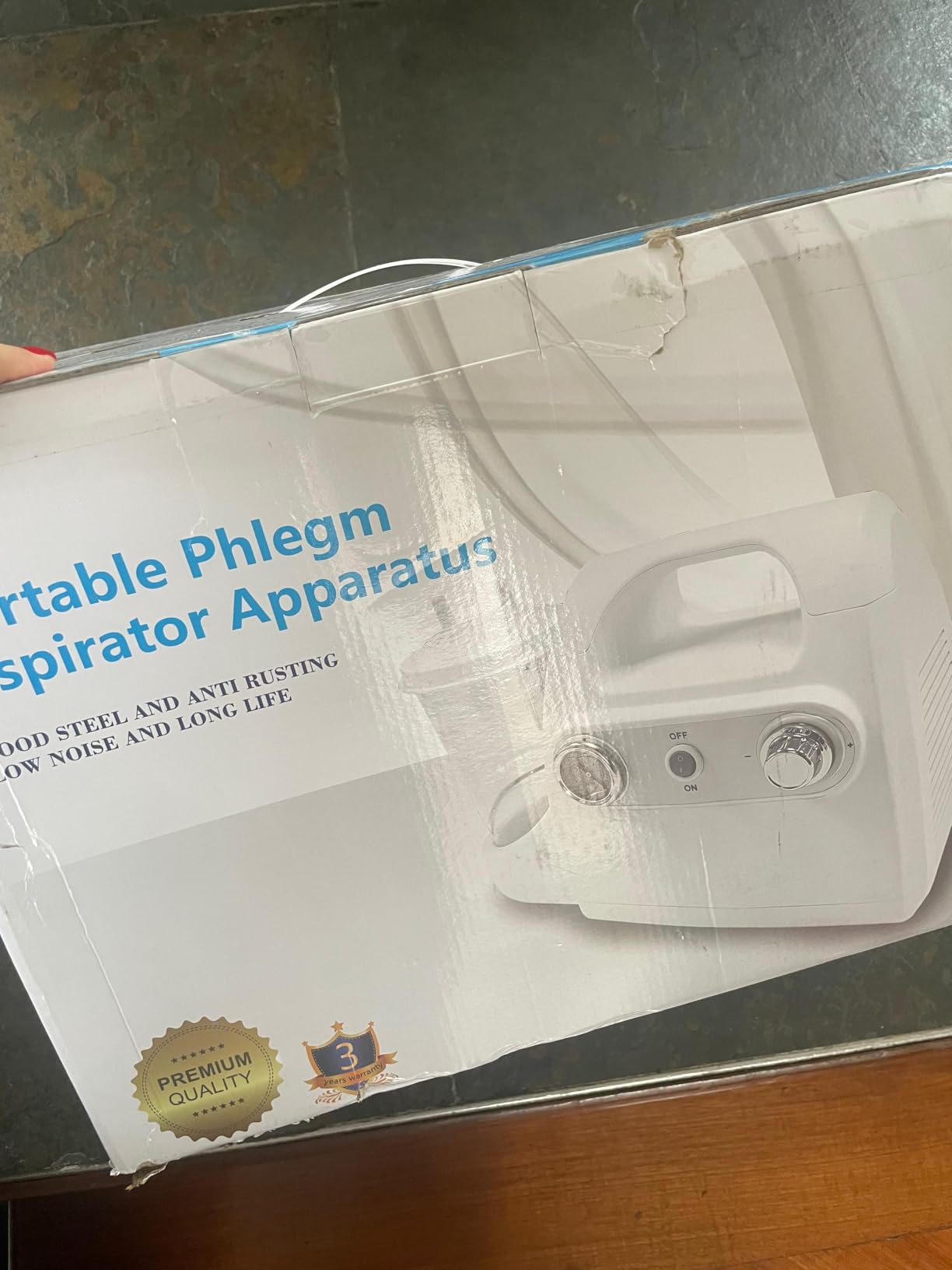 Portable Veterinary Suction Machine for Home Use with 1000ml Capacity customer photo 1