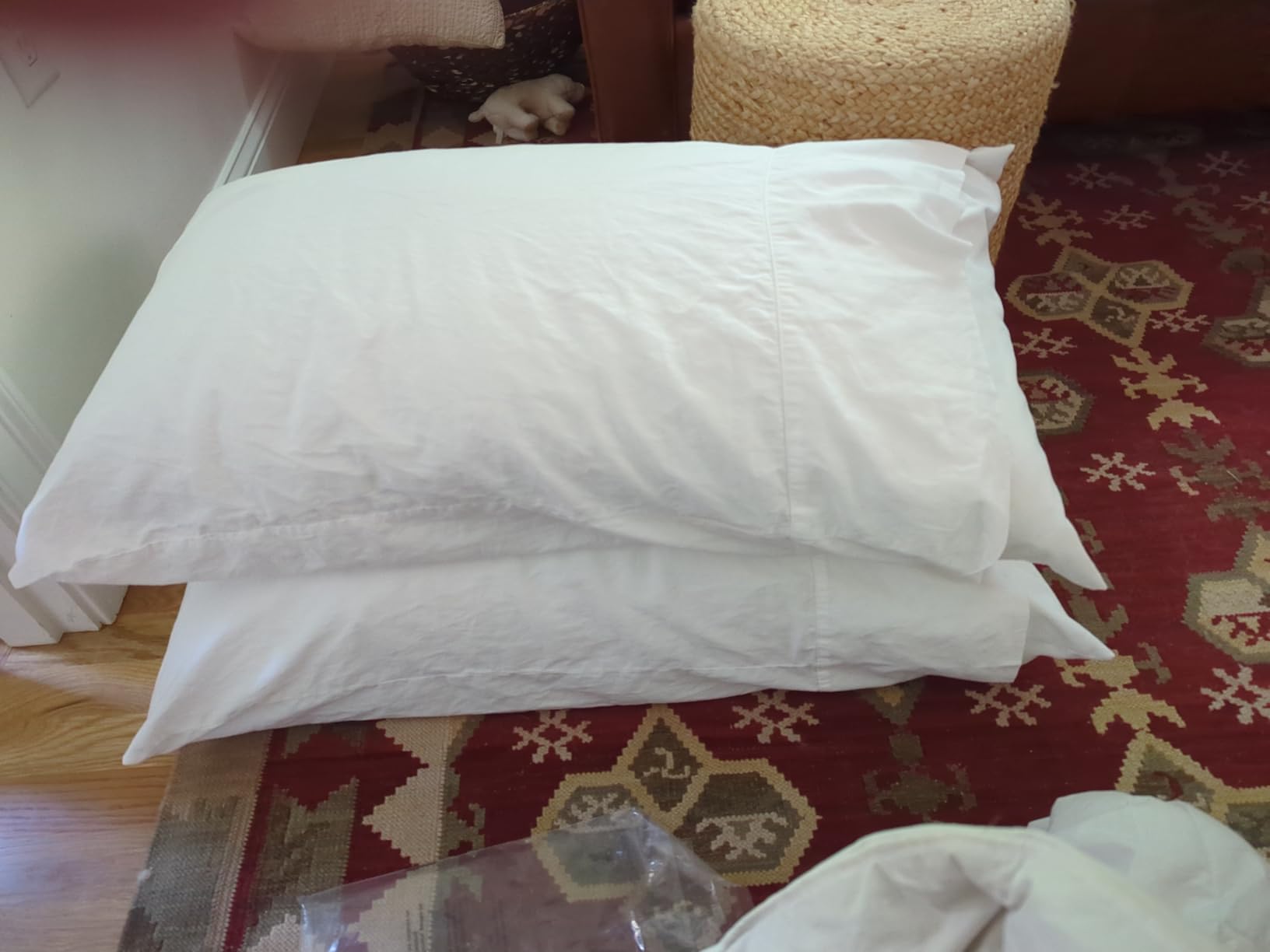 Boll & Branch Signature Hemmed Pillowcase Set - Standard, Juniper - Luxury 100% Organic Cotton - Buttery Soft and Breathable - Softer with Every Wash - 2 Pillowcases Included customer photo 2