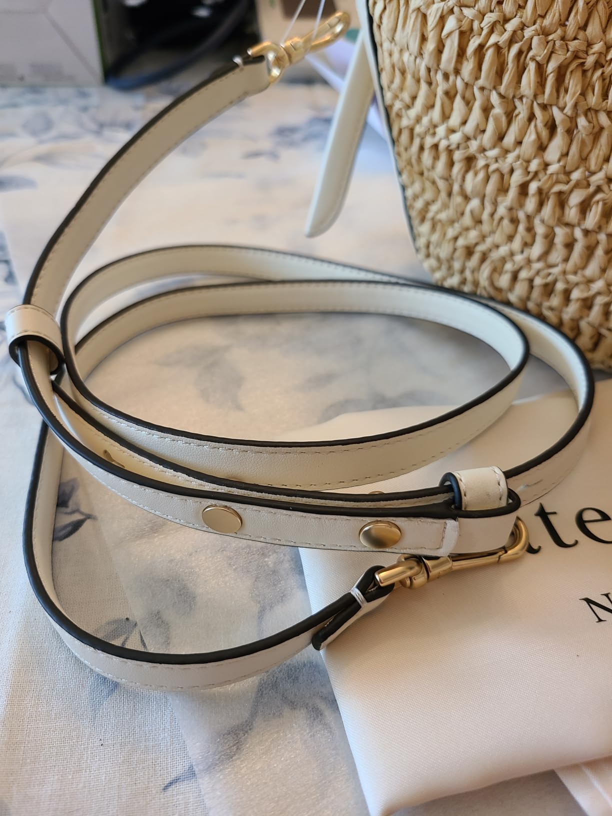 Kate Spade Women's Deco Fine Grain Leather Small Tulip Tote customer photo 1